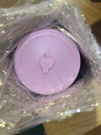 24 oz spill proof cup (boba size straw)