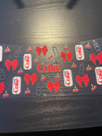Soda wrap (add soda effect or glitter)
