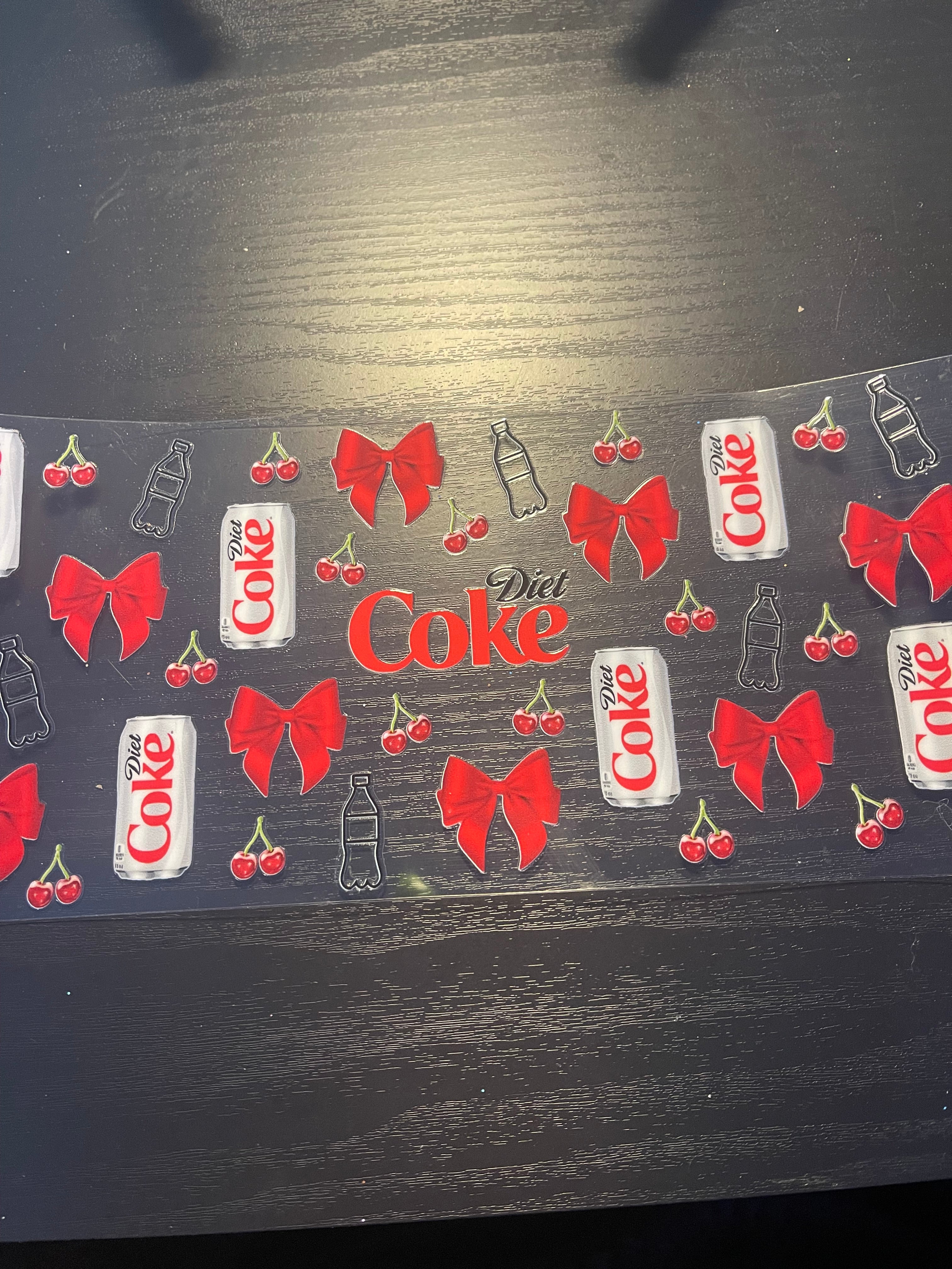 Soda wrap (add soda effect or glitter)