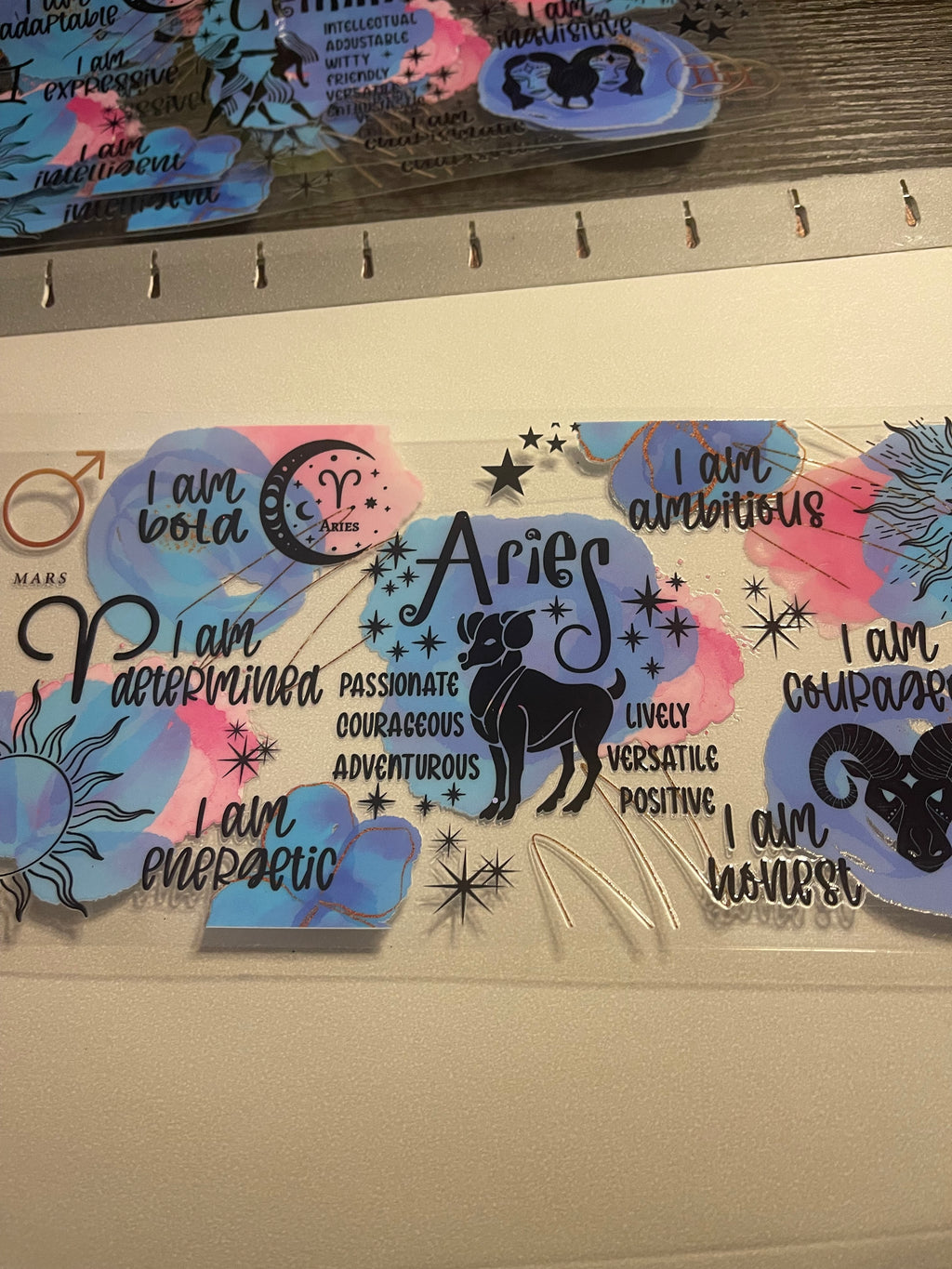 Zodiac/birth month wraps