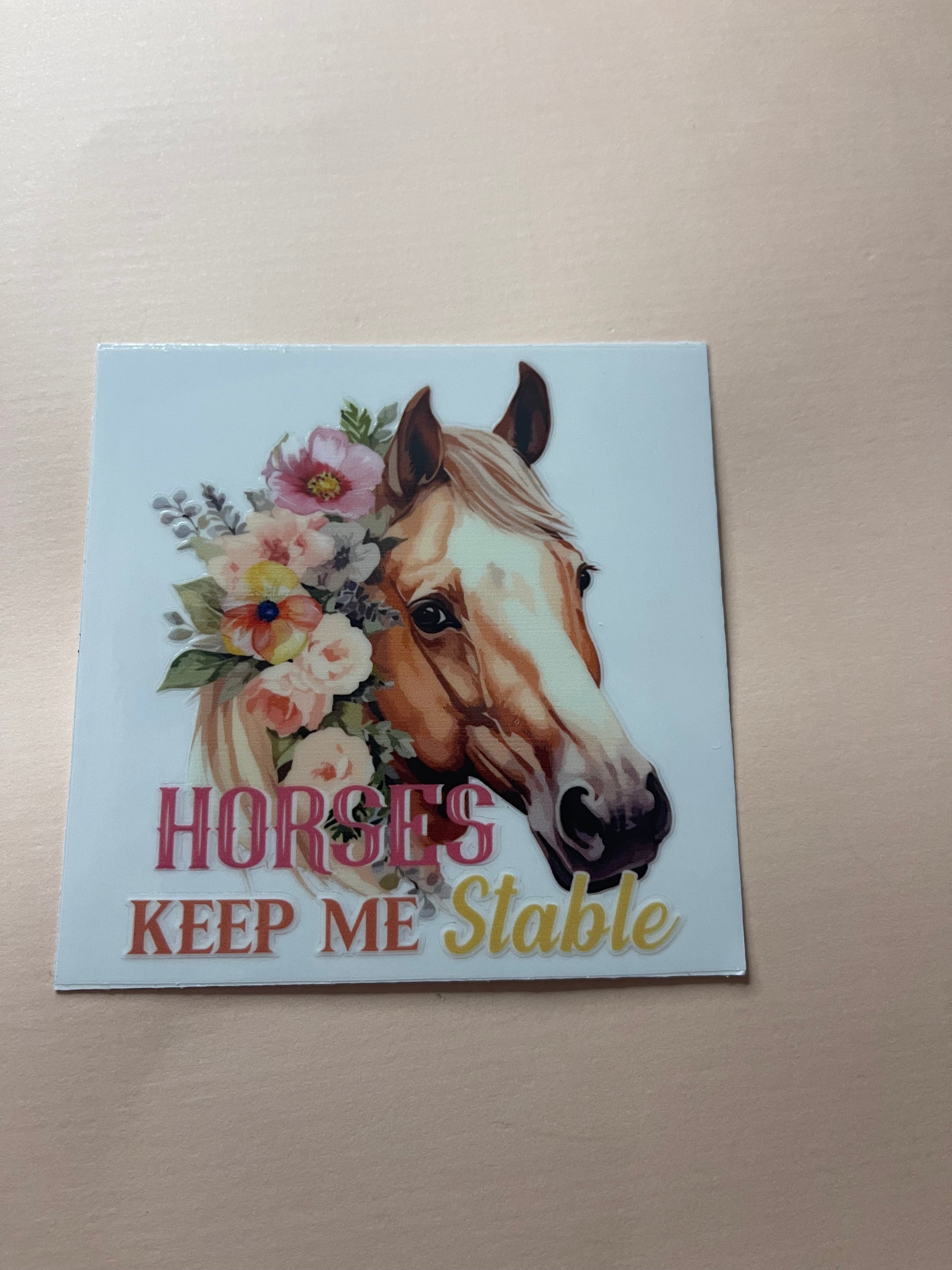 HORSE decals
