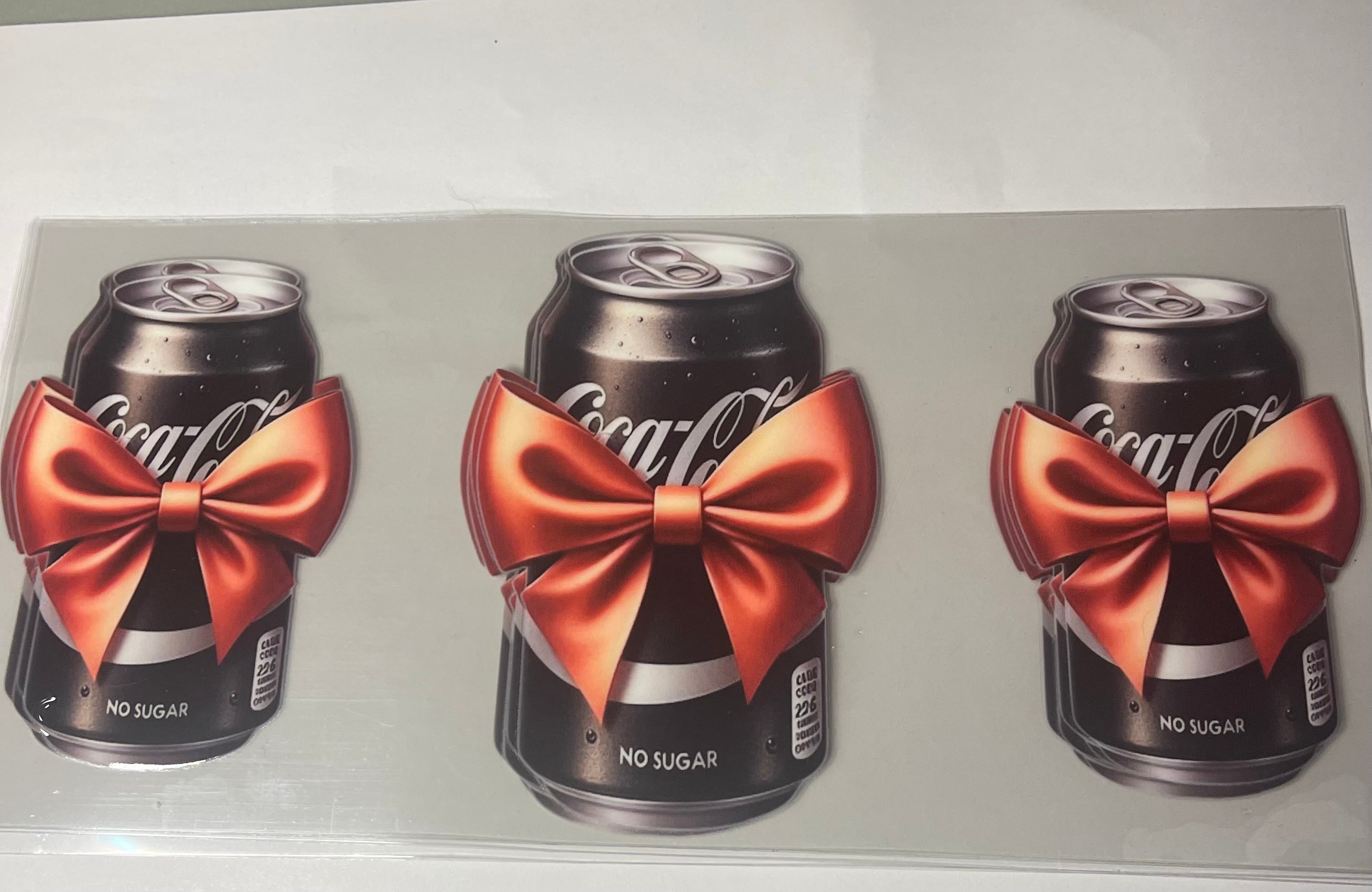 Soda wrap (add soda effect or glitter)