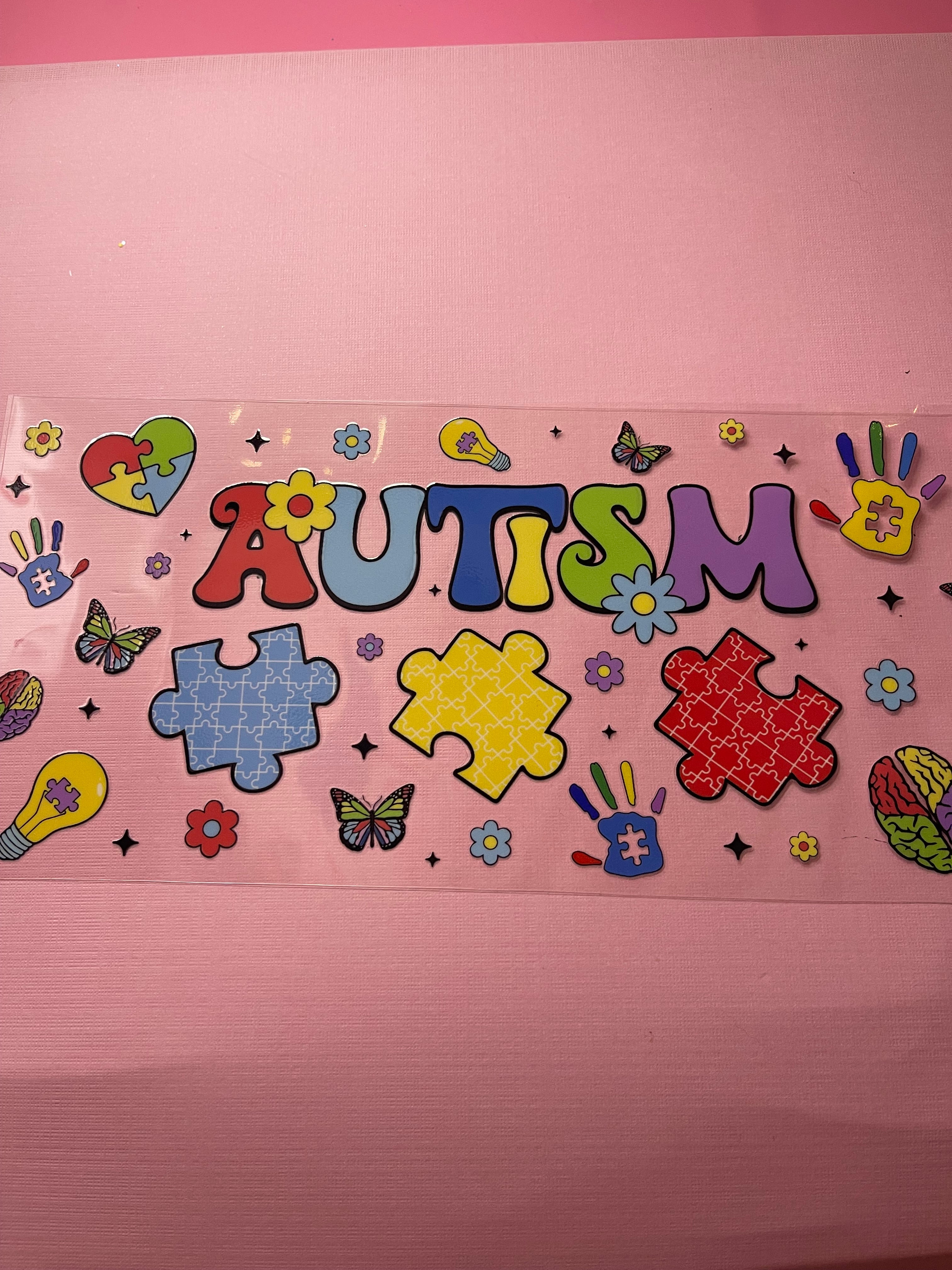 AUTISM AWARENESS decal