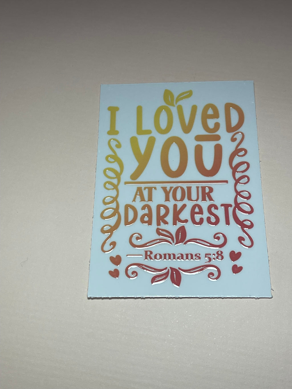 FAITH decal