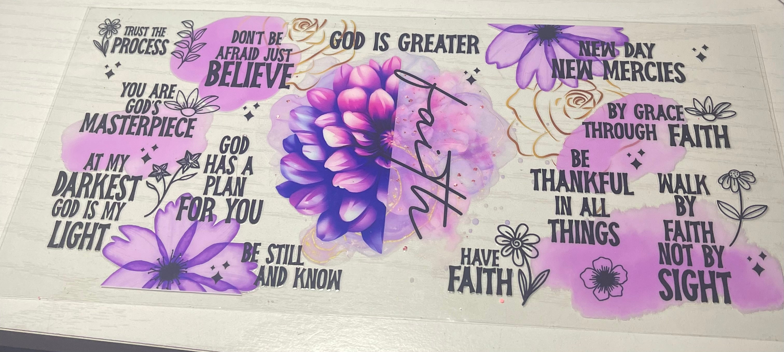 QUOTE/ AFFIRMATION decal