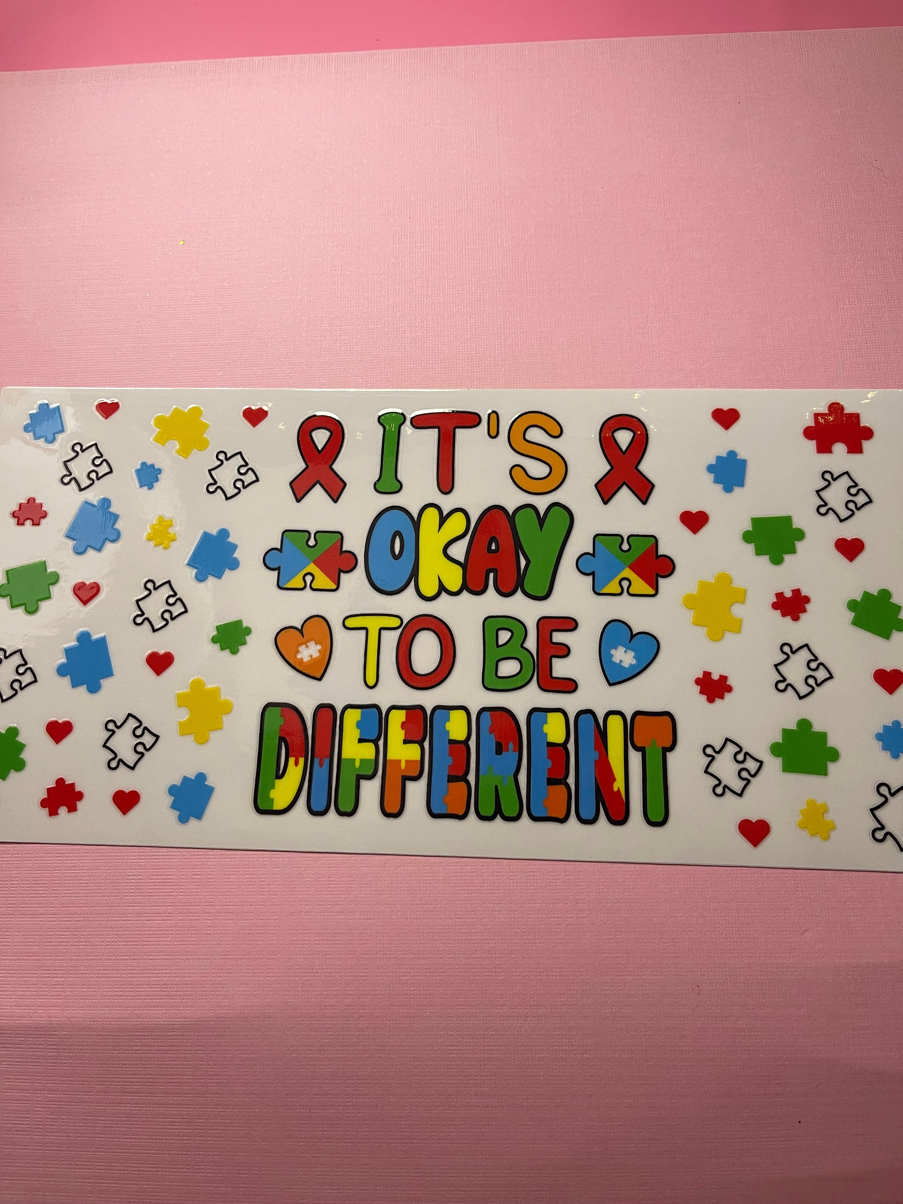 AUTISM AWARENESS decal
