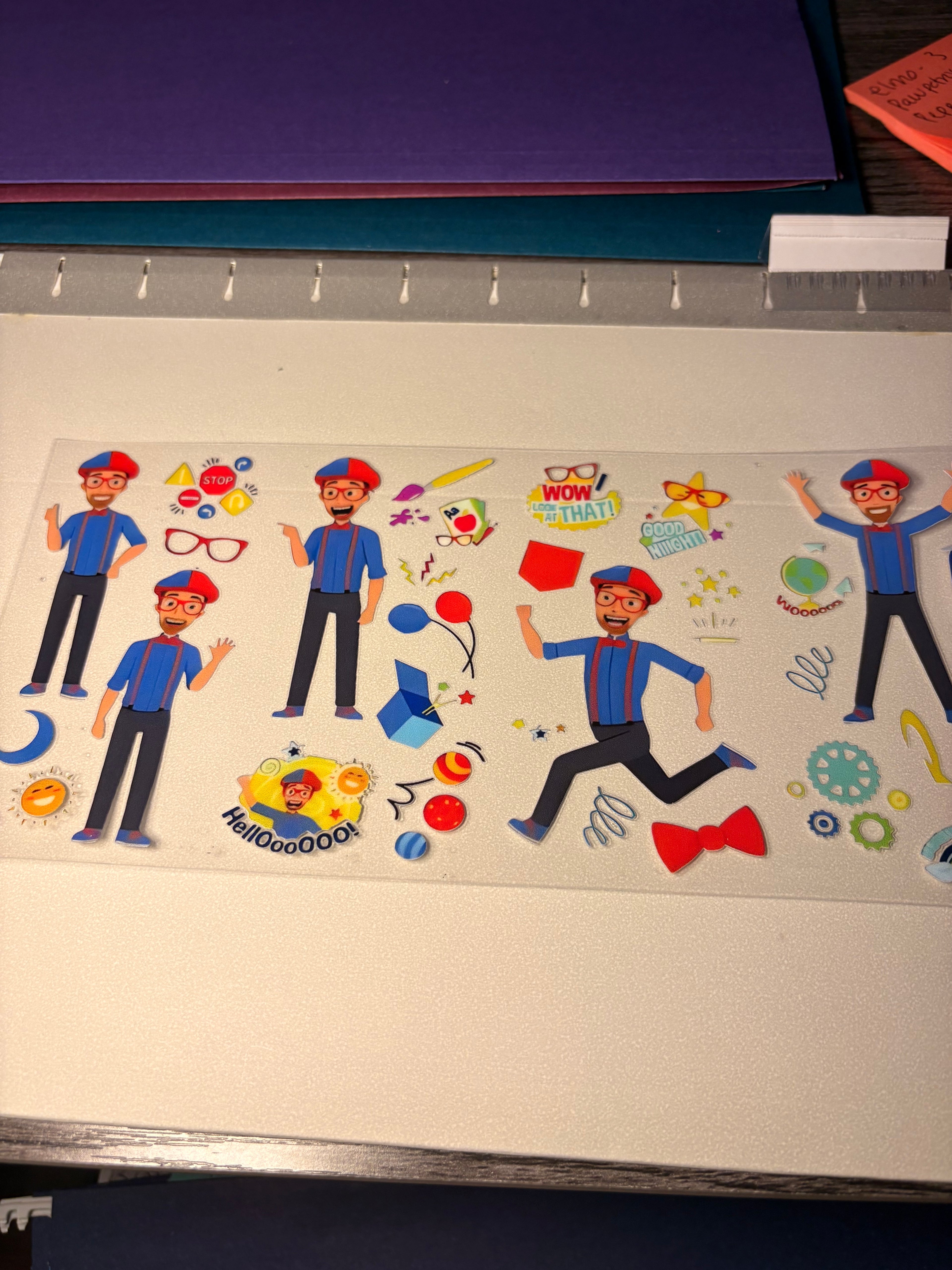 Kid movie/show wraps