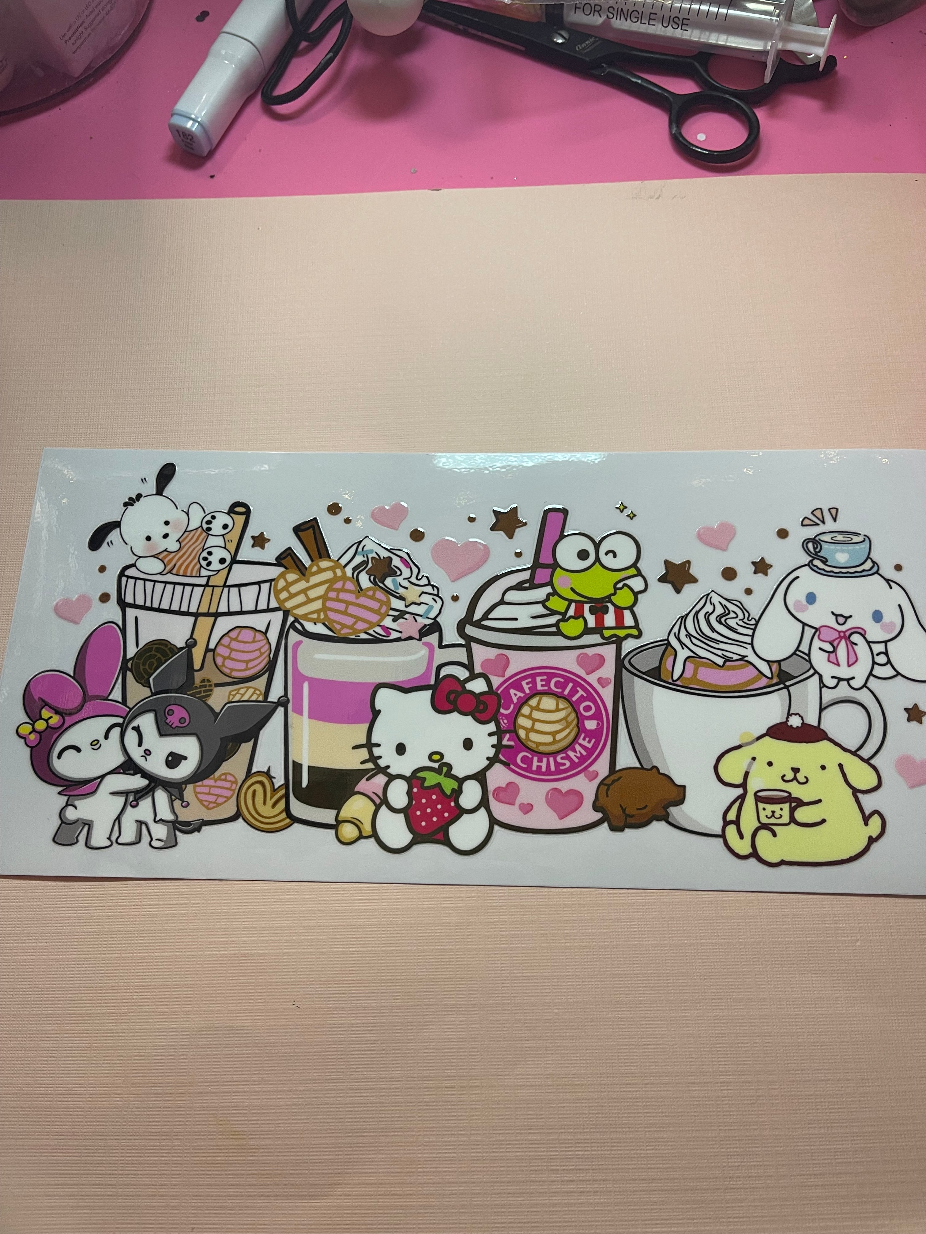 HELLO KITTY /KUROMI /MY MELODY wrap