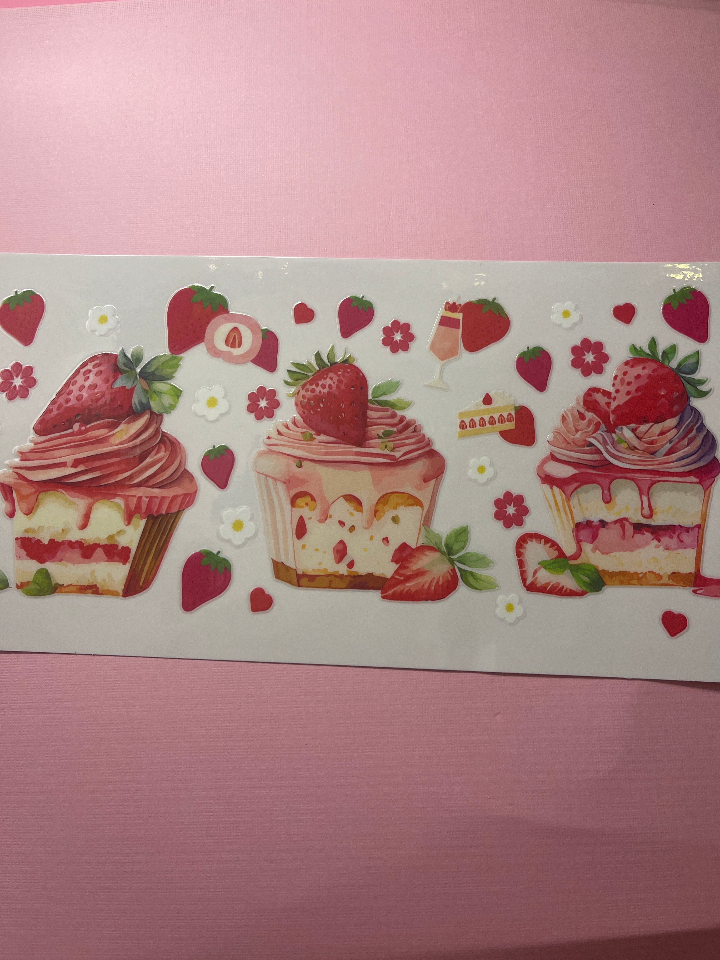 STRAWBERRY decal