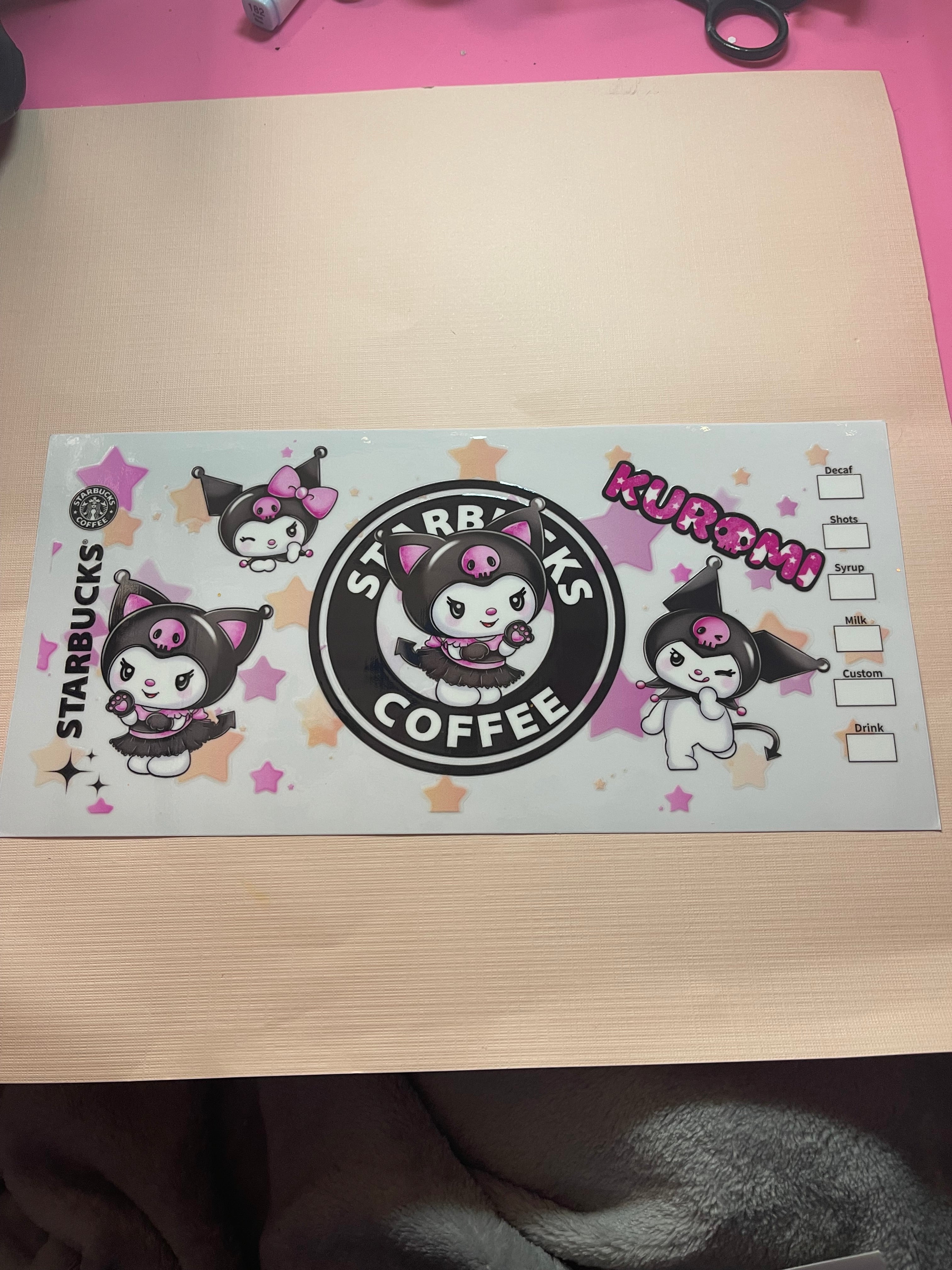HELLO KITTY /KUROMI /MY MELODY wrap
