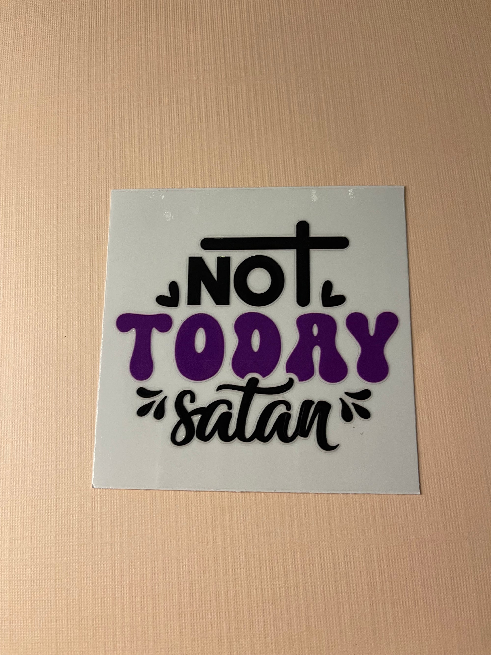 QUOTE/ AFFIRMATION decal