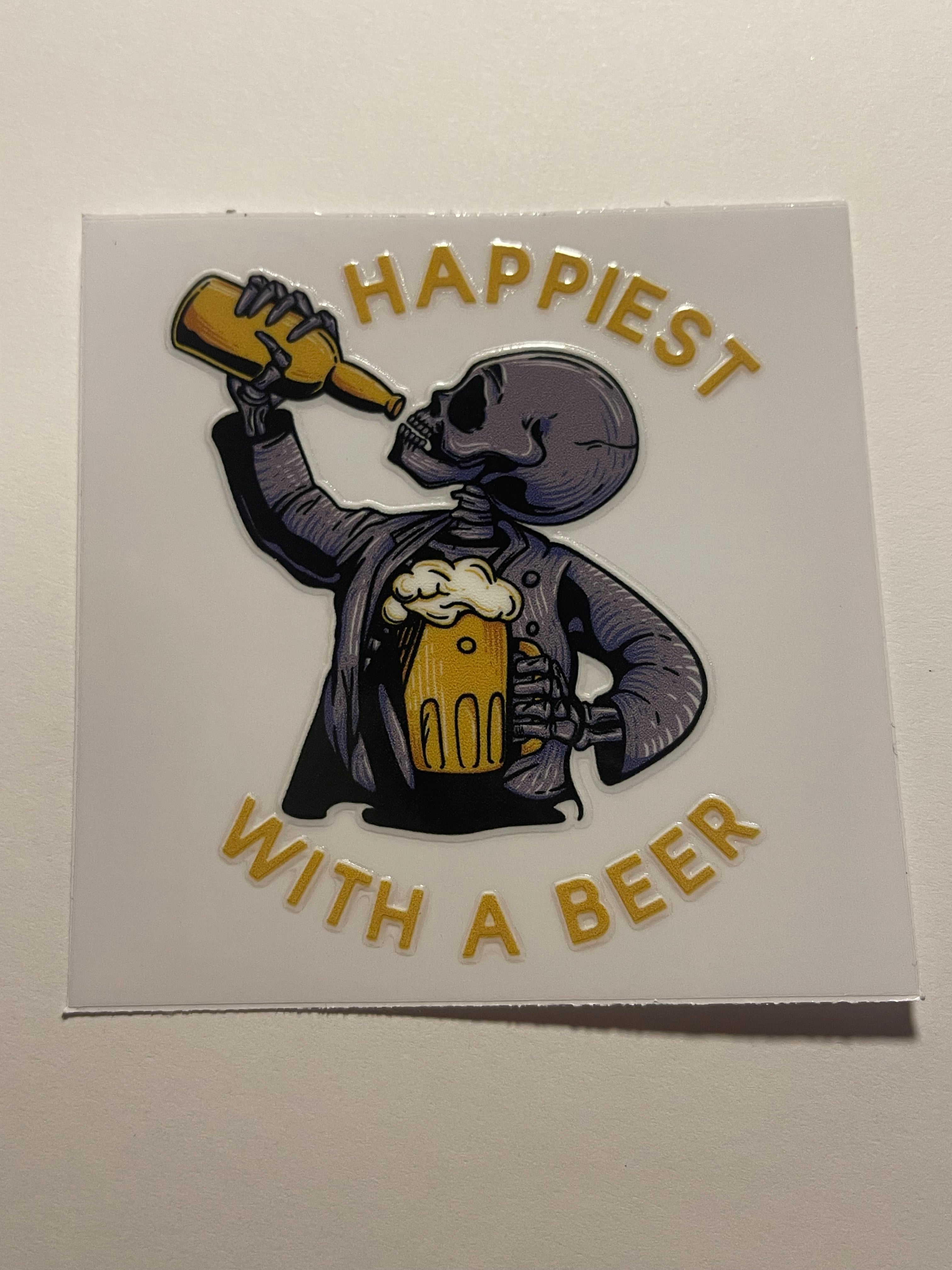 ALCHOL decal