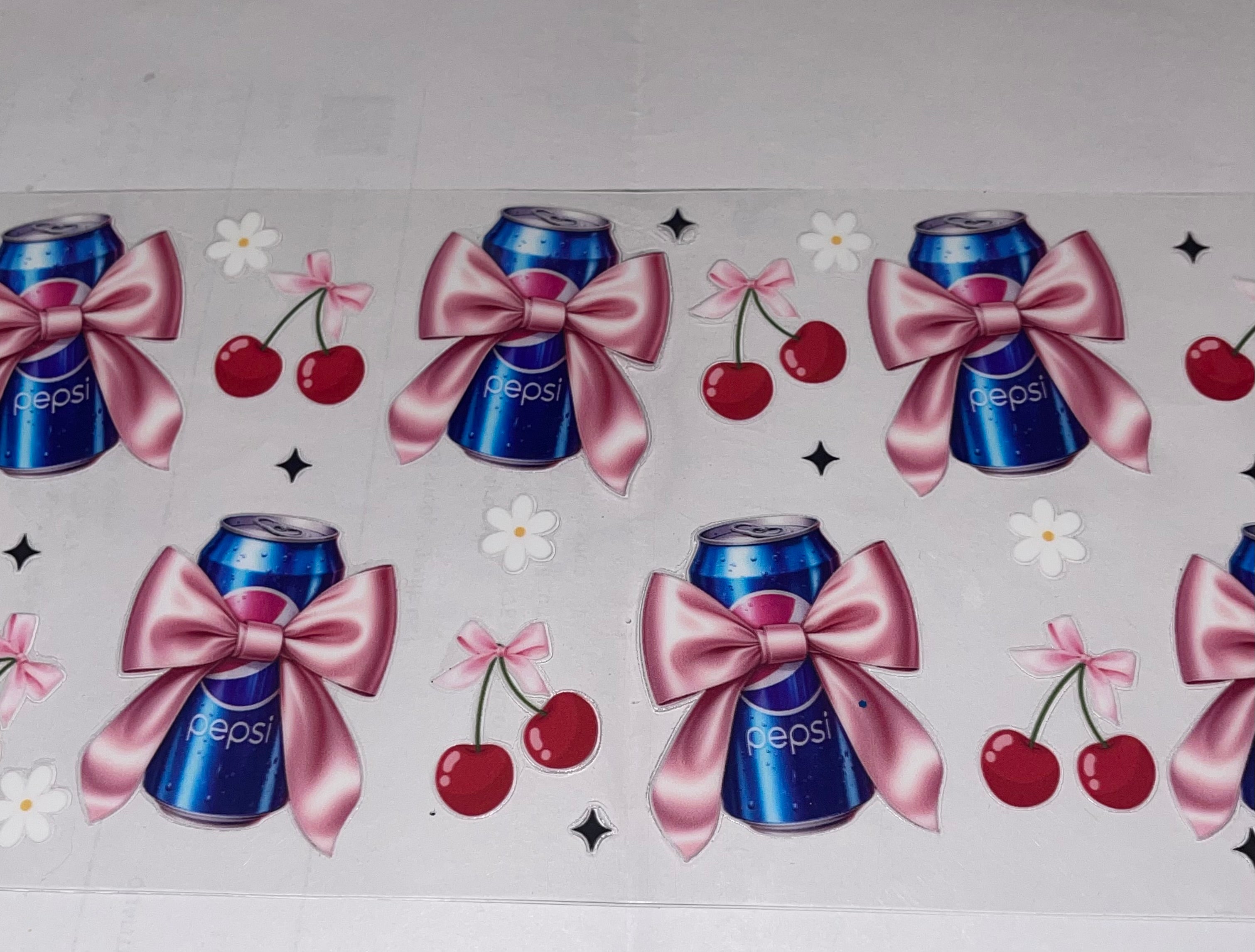 Soda wrap (add soda effect or glitter)