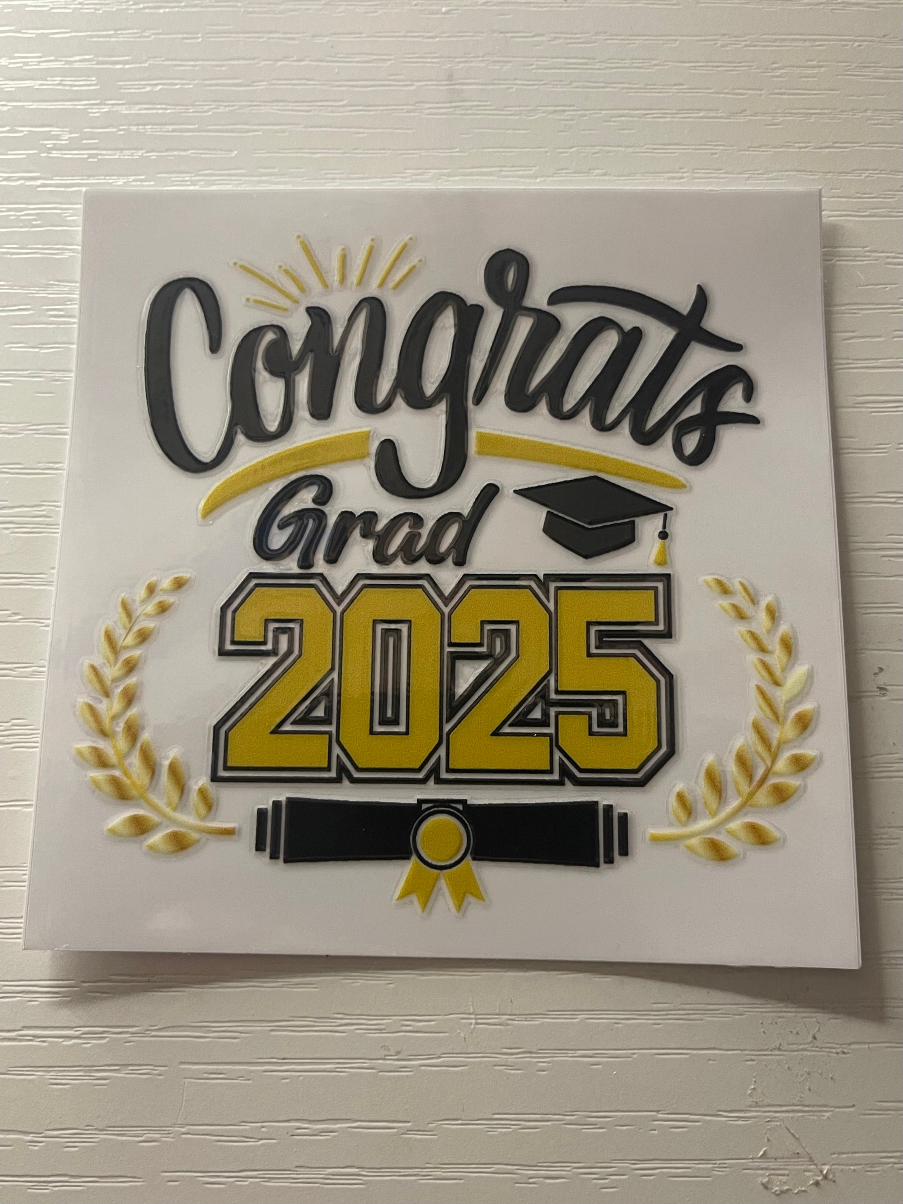 2025 GRAD decal
