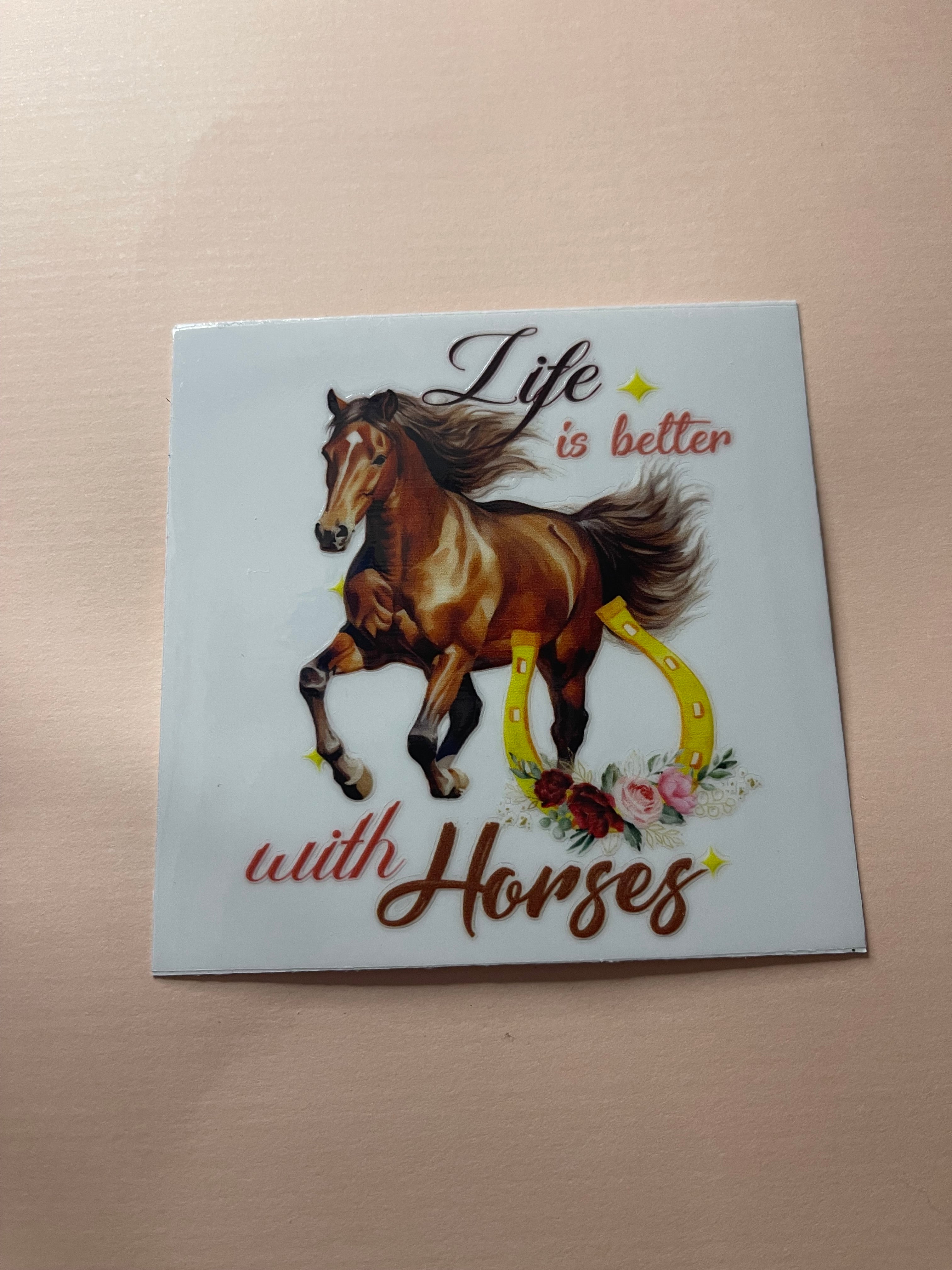 HORSE decals