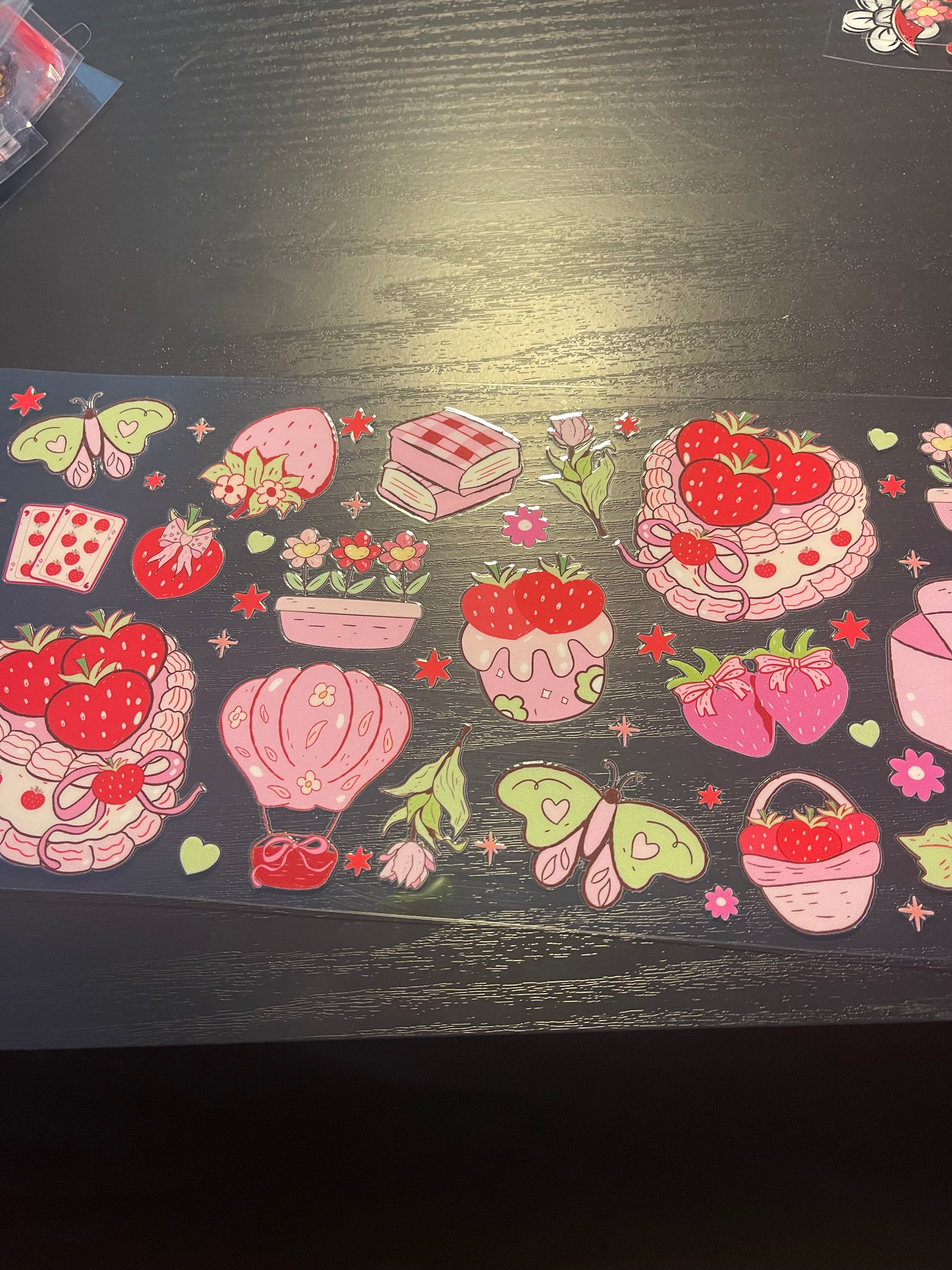 STRAWBERRY decal