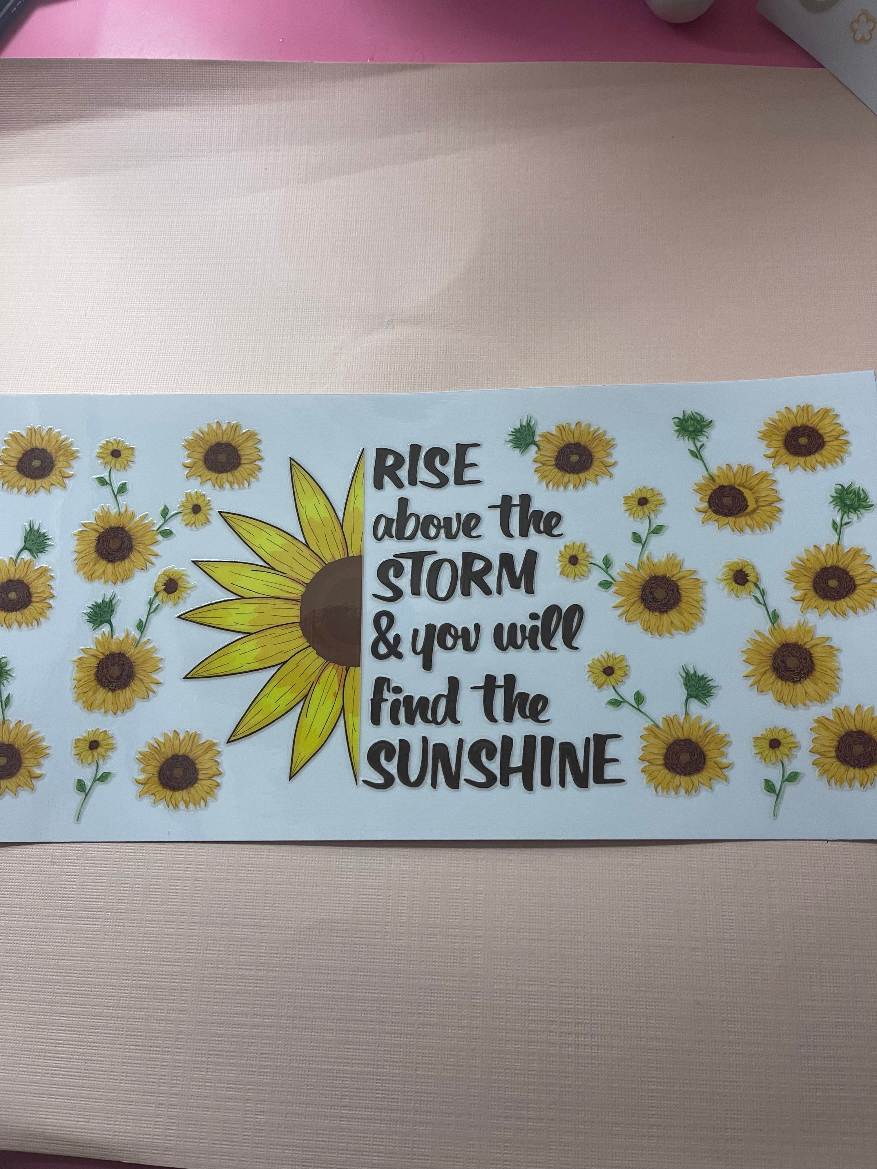 SUNFLOWER decal