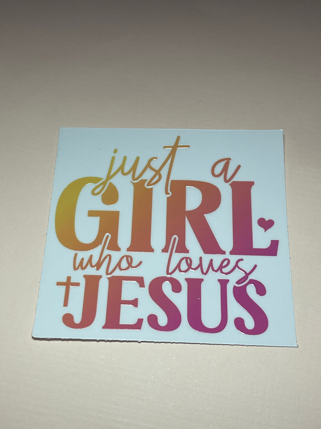 FAITH decal