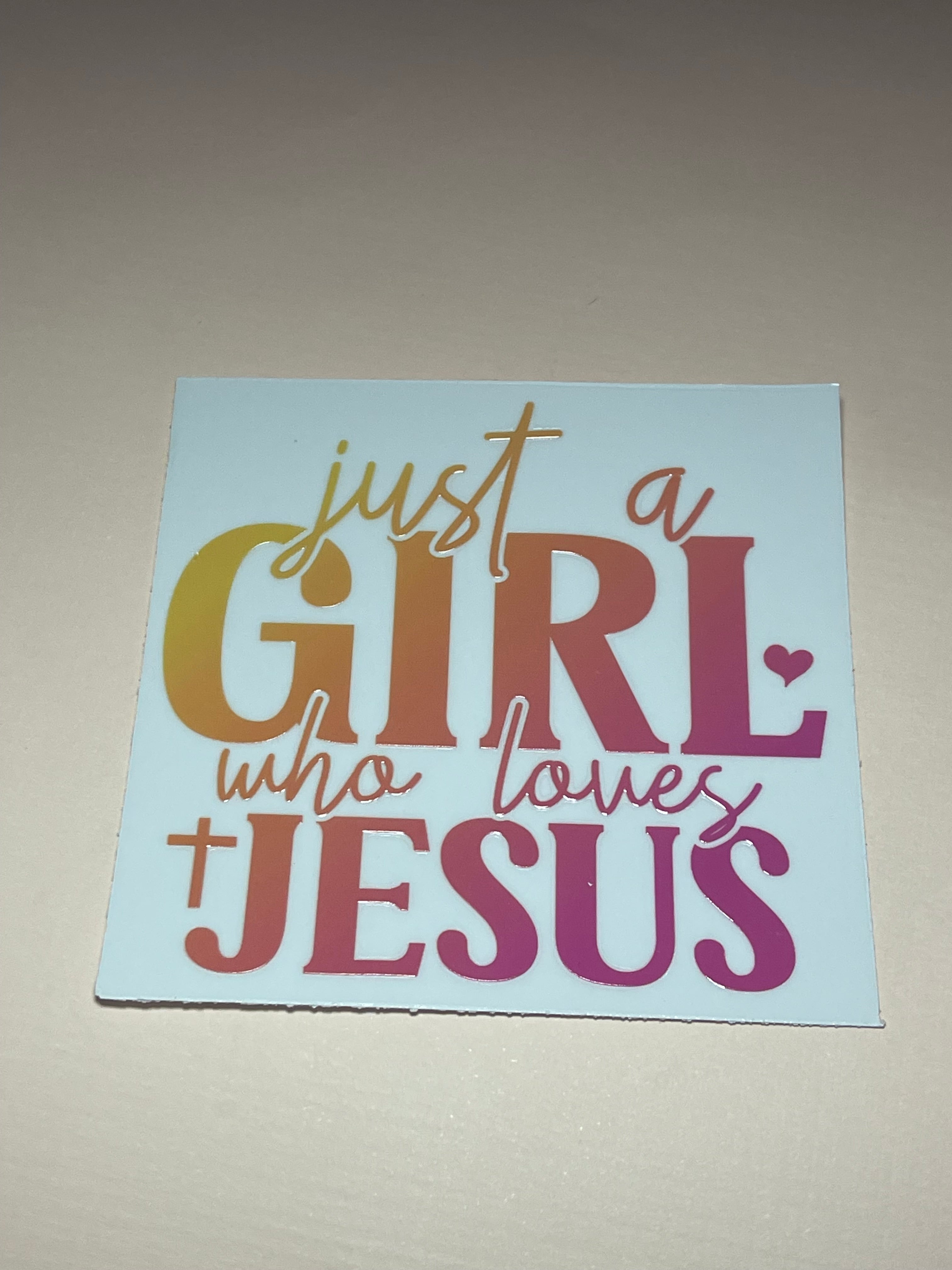 FAITH decal