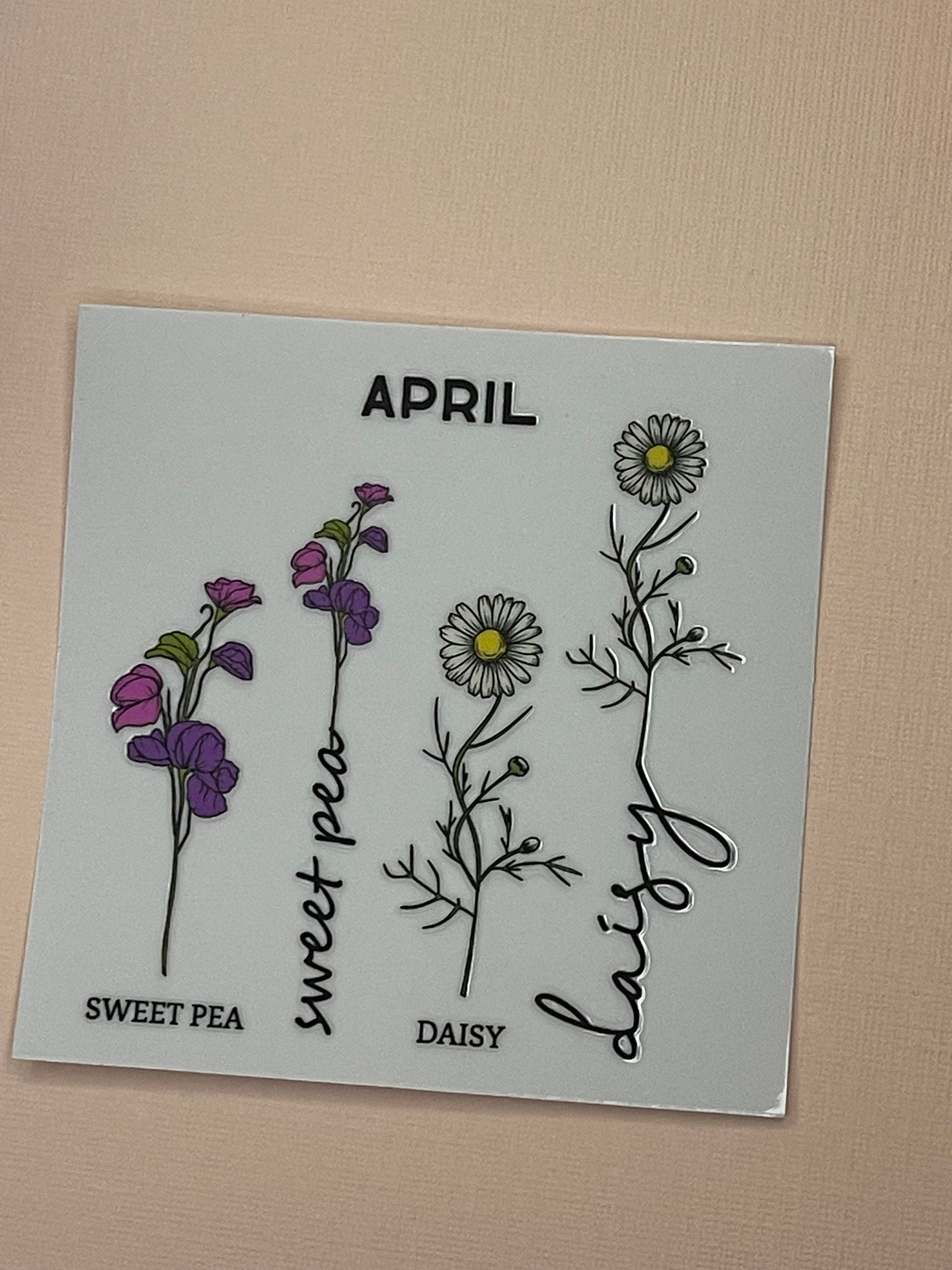 BIRTH MONTH decal
