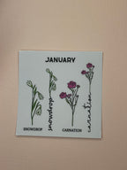 BIRTH MONTH decal