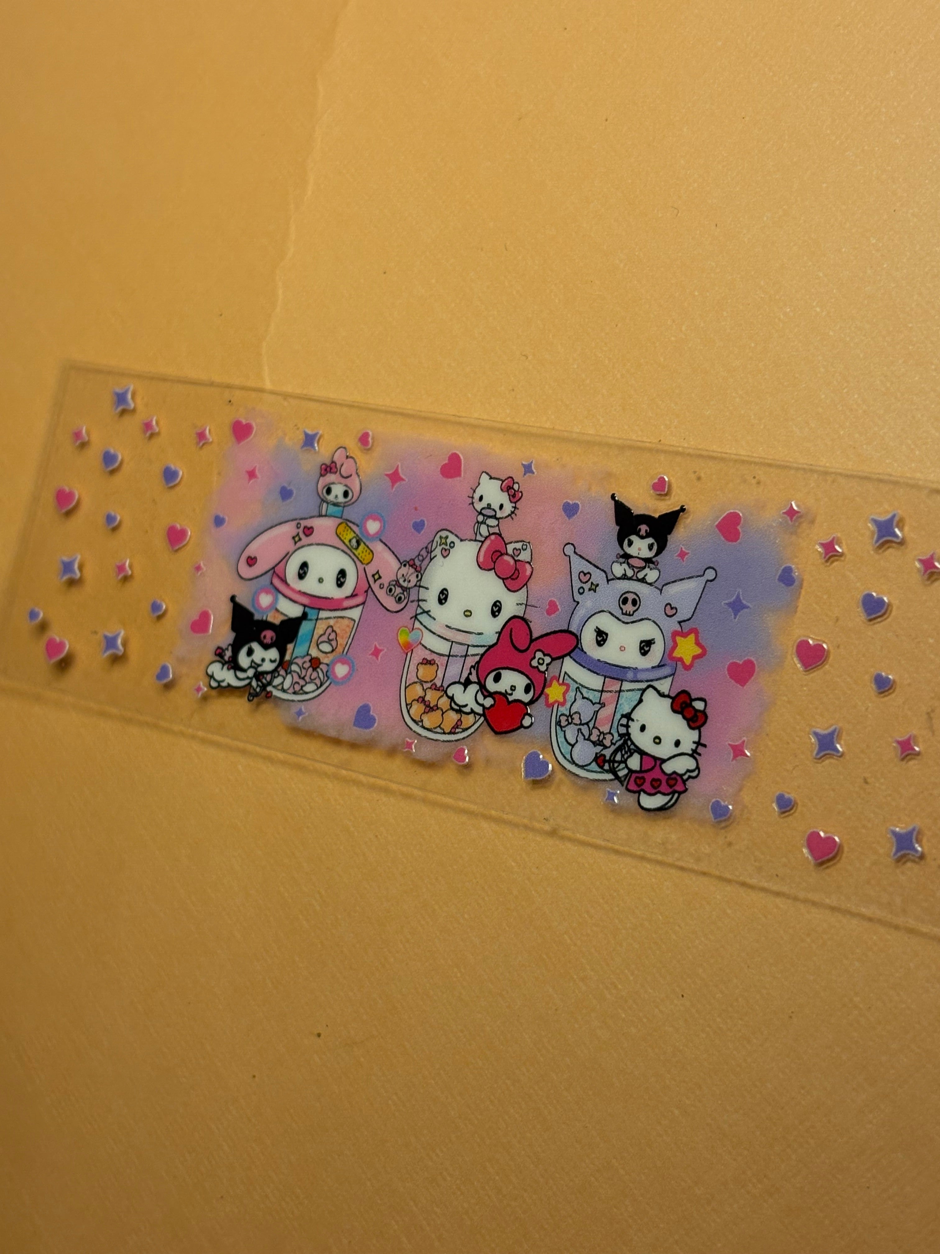 Pen decal (click to see all) (add base and glitter)(may also add on 3oz cup)