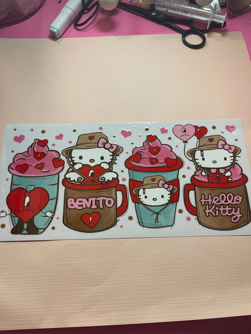 HELLO KITTY /KUROMI /MY MELODY wrap