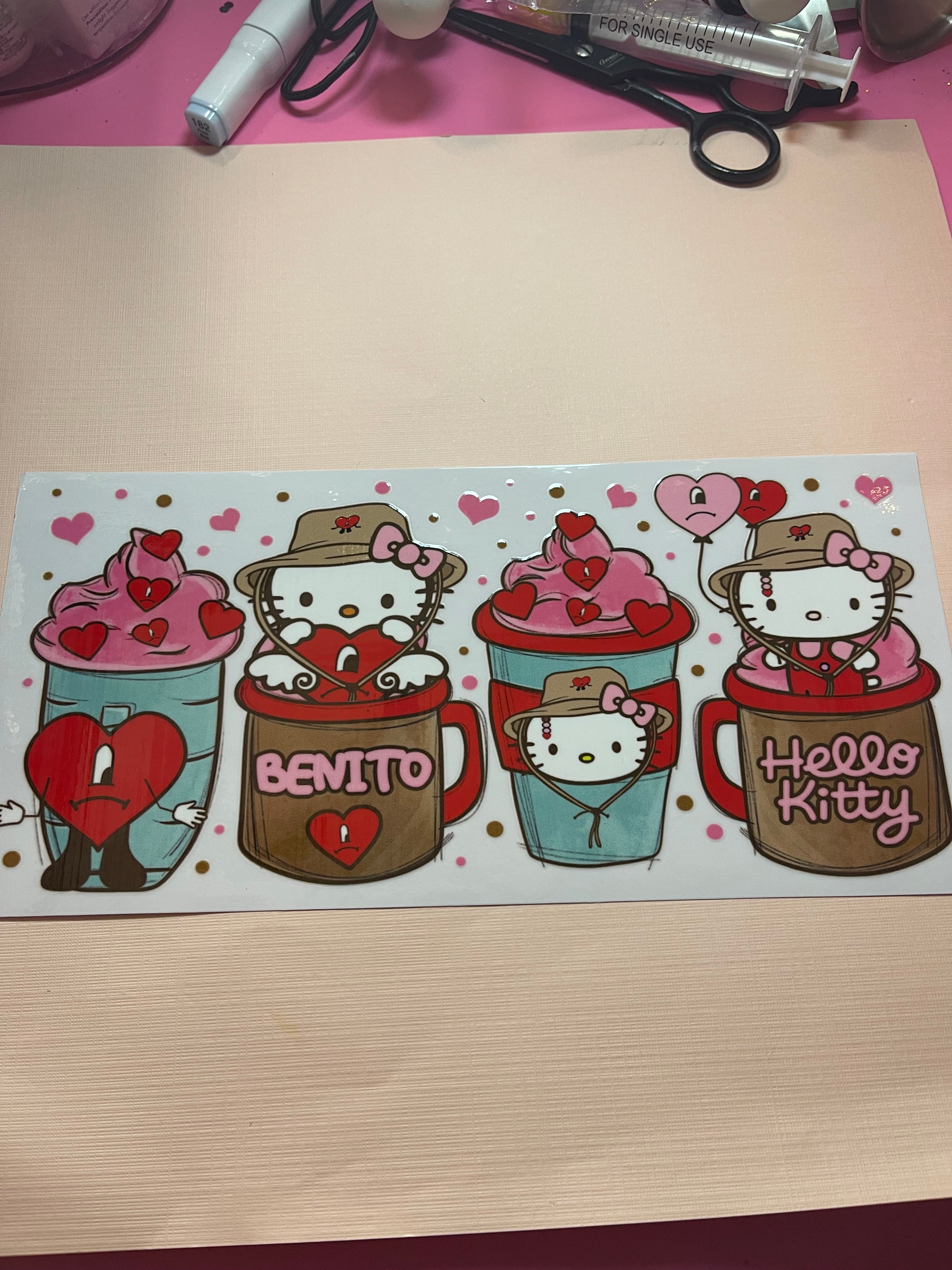 HELLO KITTY /KUROMI /MY MELODY wrap