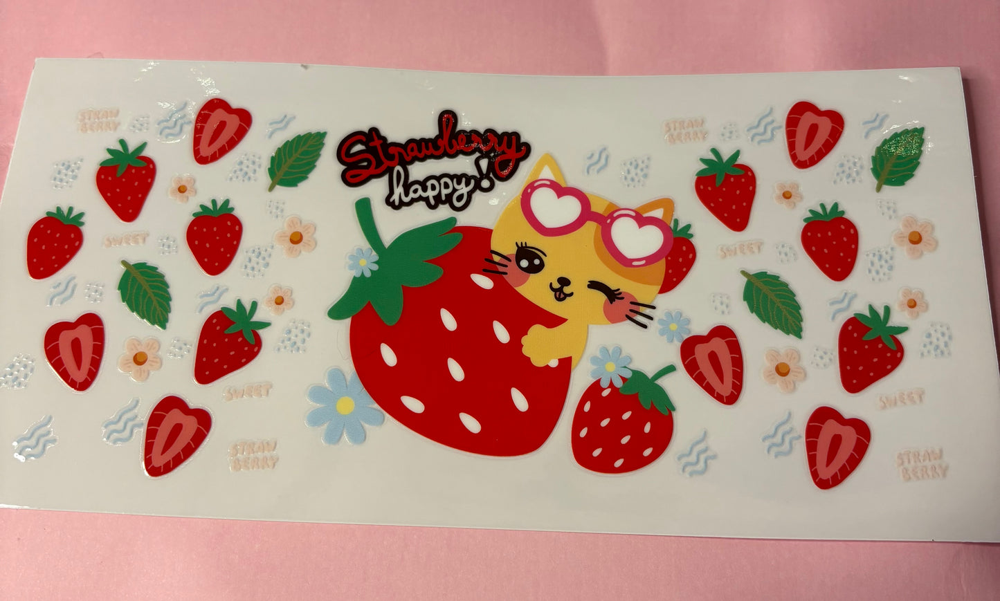 STRAWBERRY decal