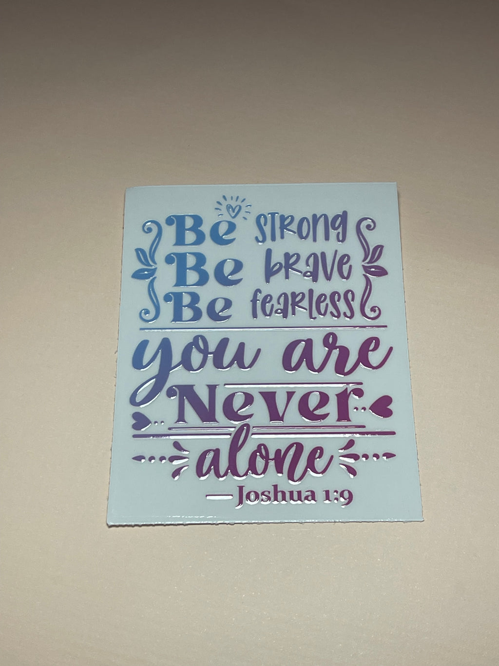 FAITH decal