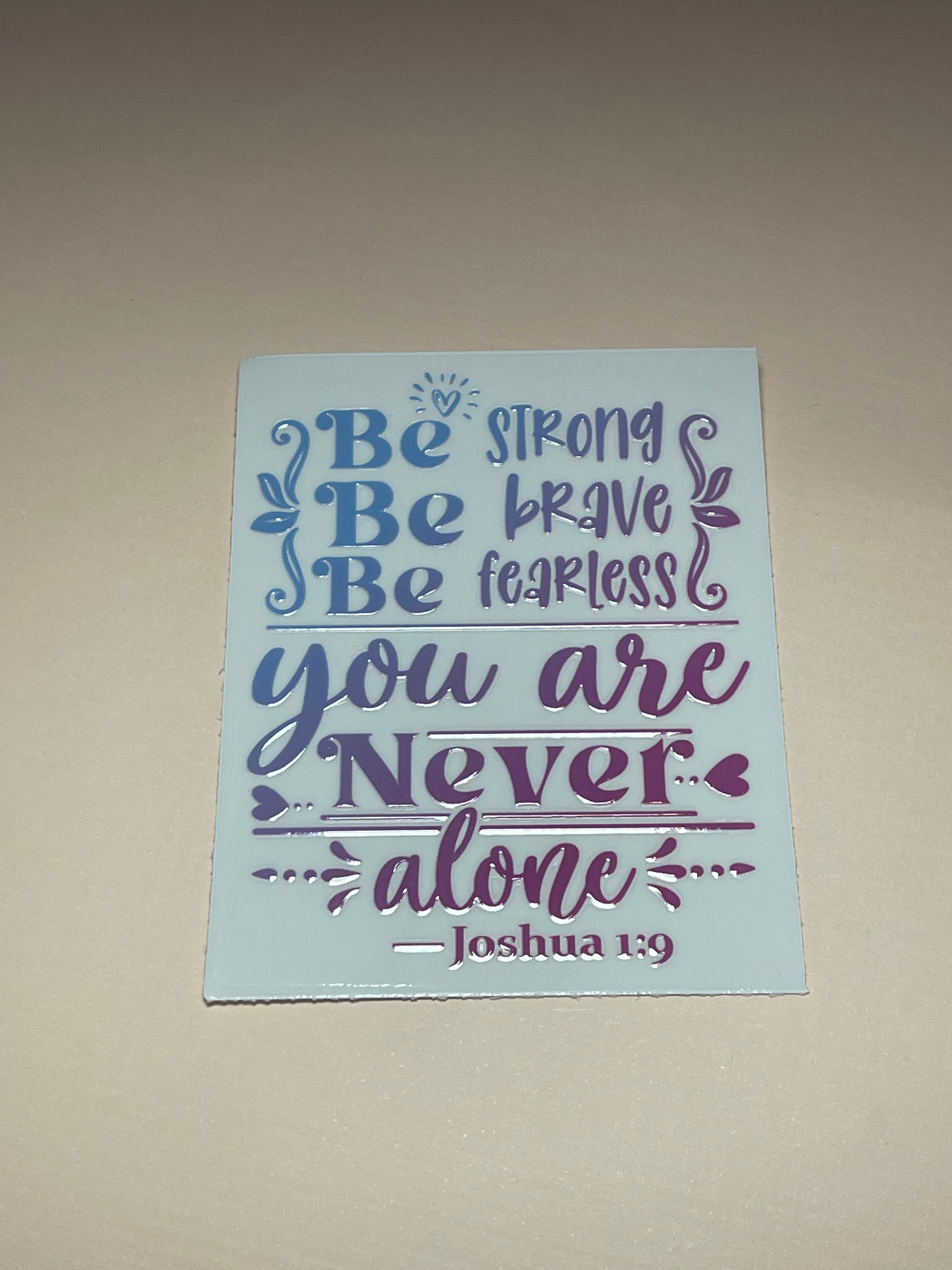 FAITH decal
