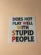 QUOTE/ AFFIRMATION decal
