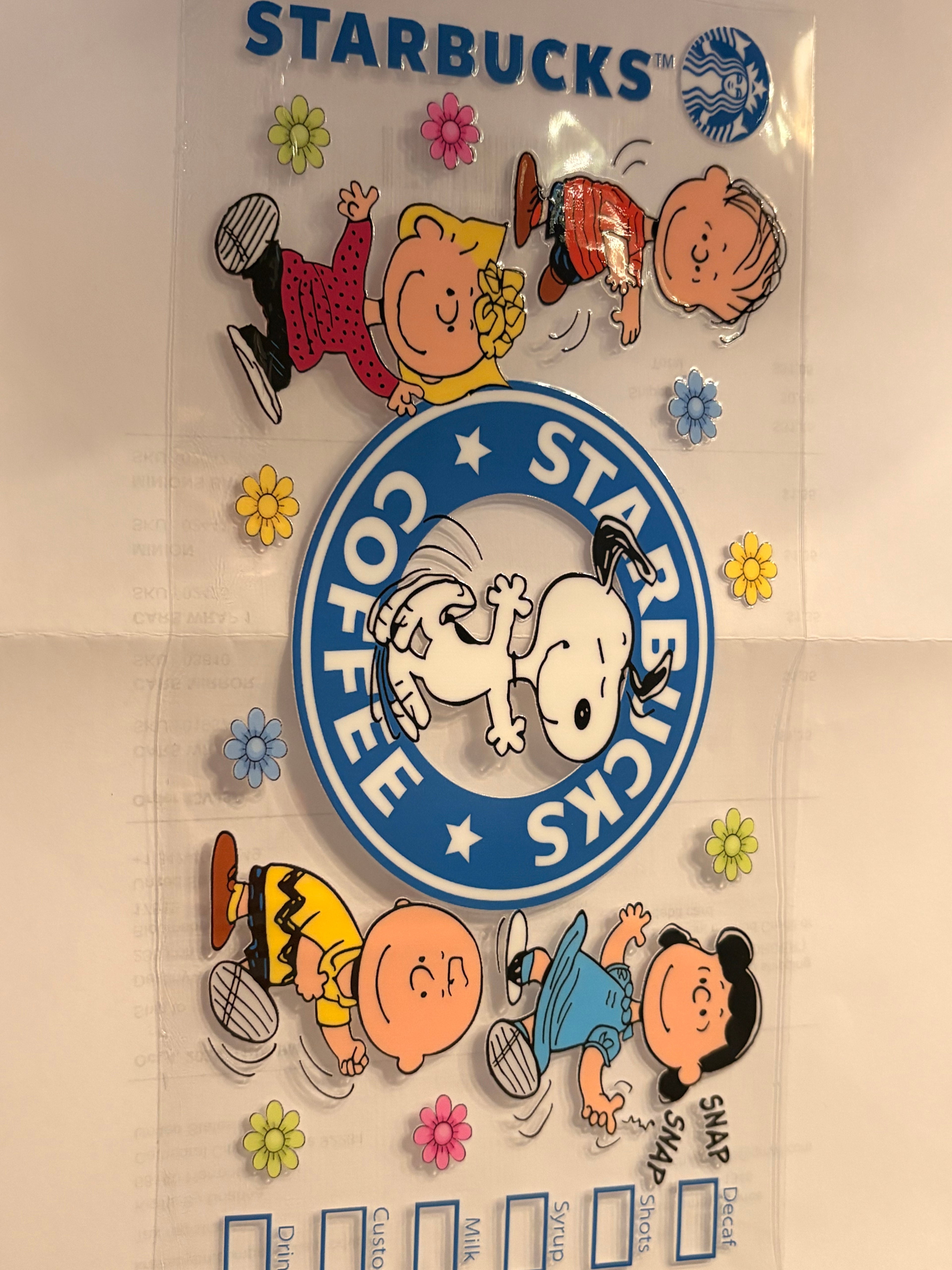 Snoopy wrap