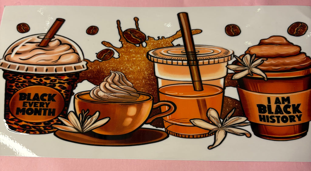 CUP ON CUP decal