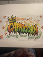 Zodiac/birth month wraps