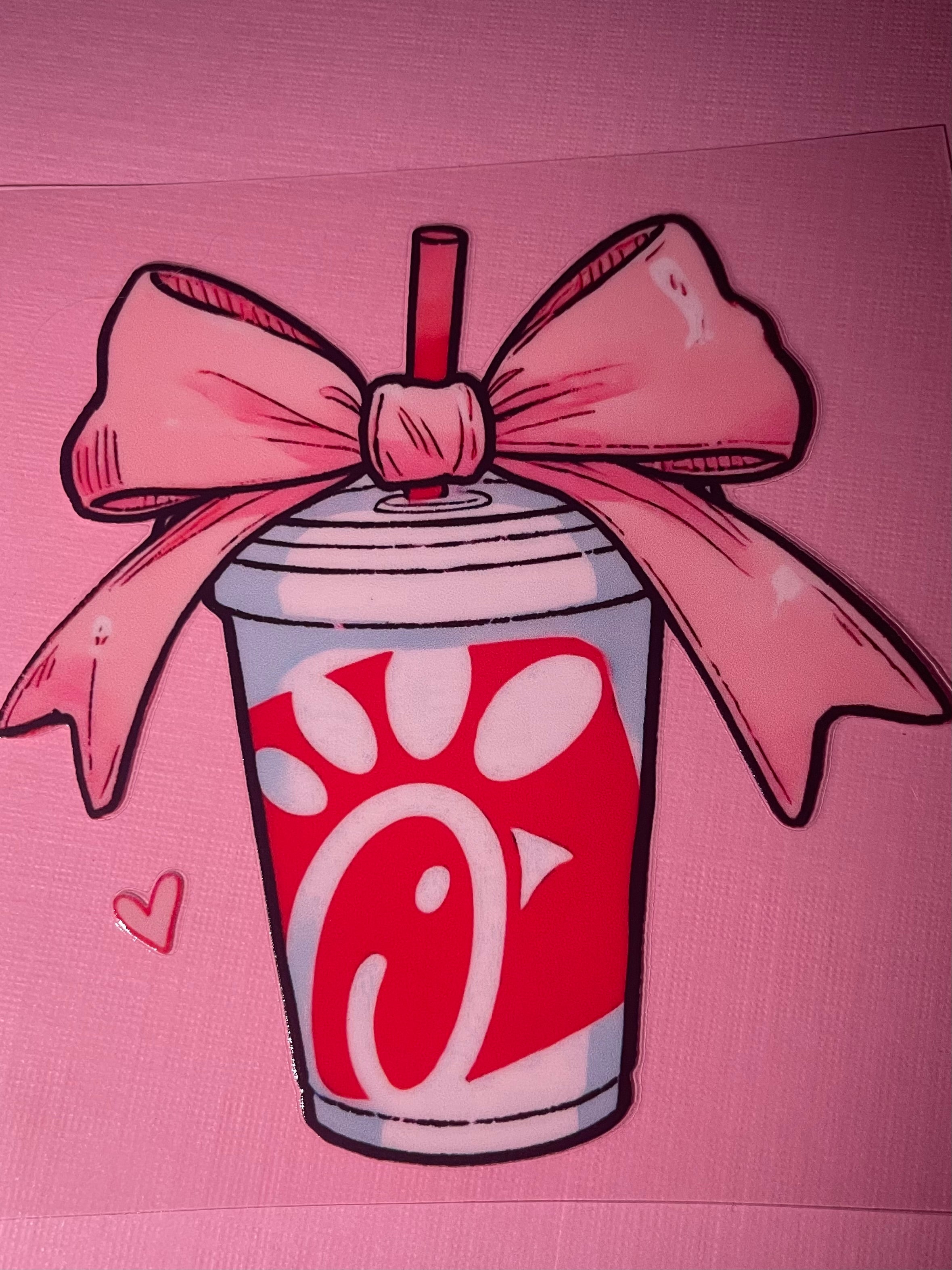 CUP ON CUP decal