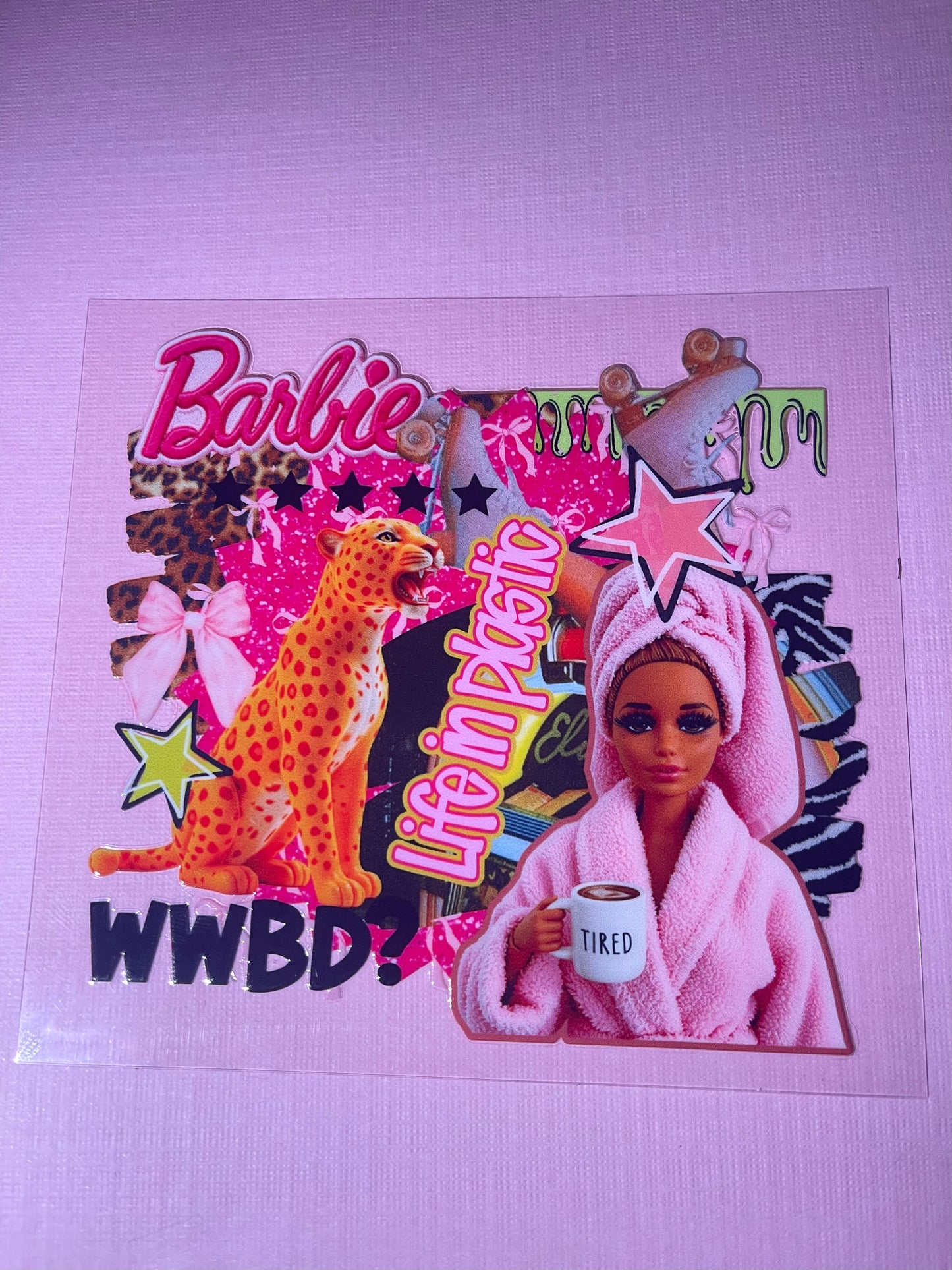 BARBIE decal