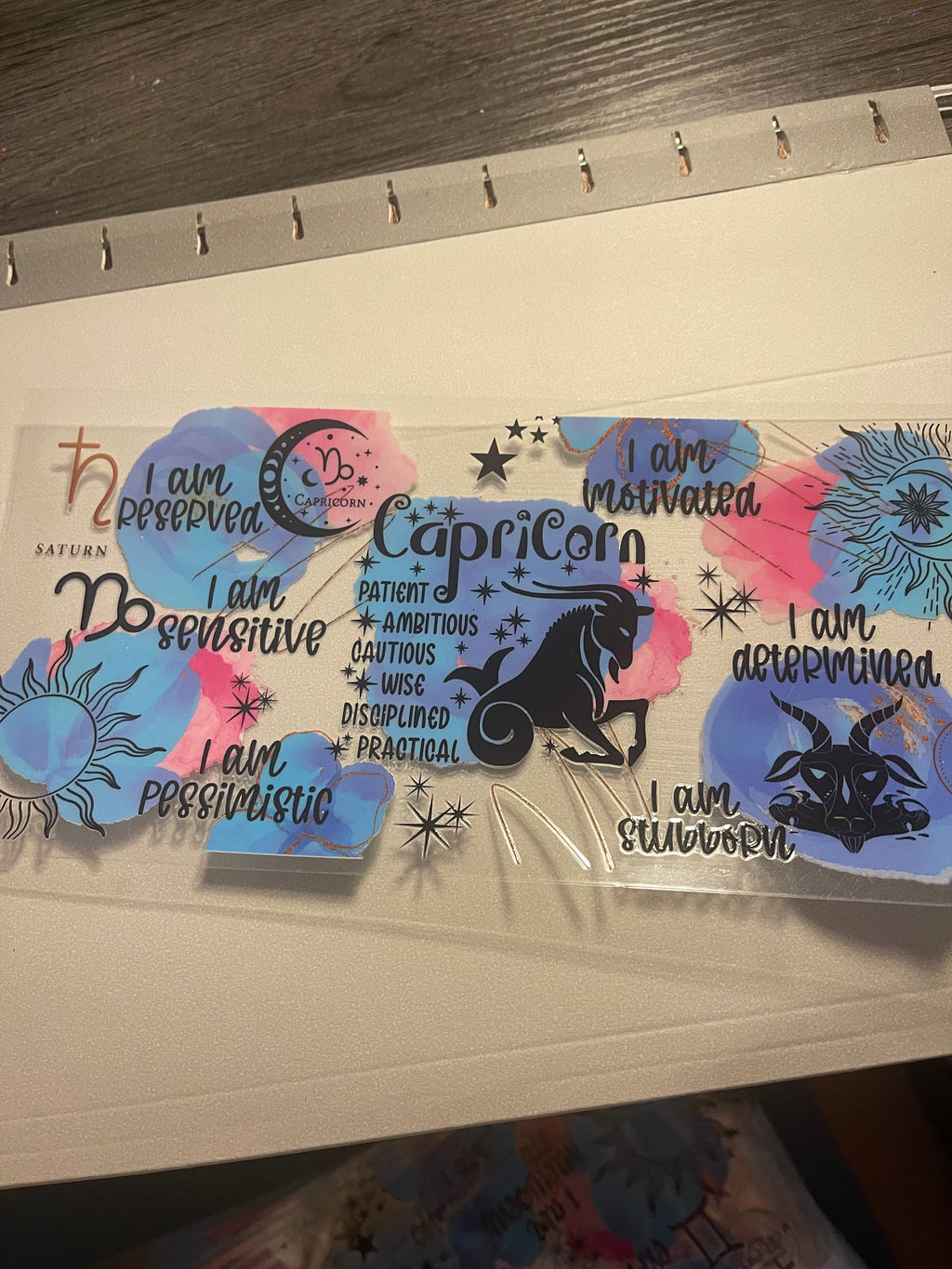 Zodiac/birth month wraps