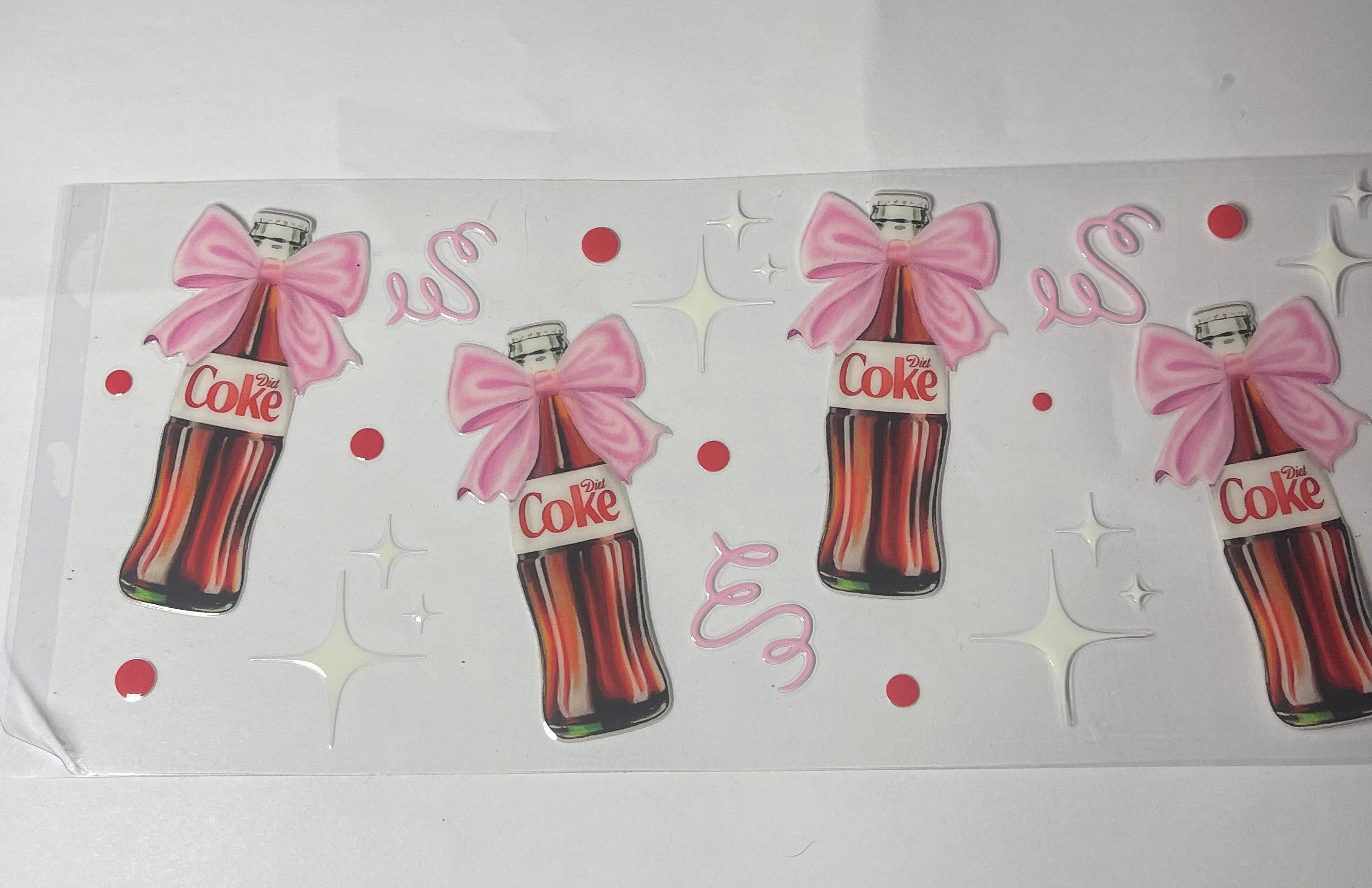 Soda wrap (add soda effect or glitter)