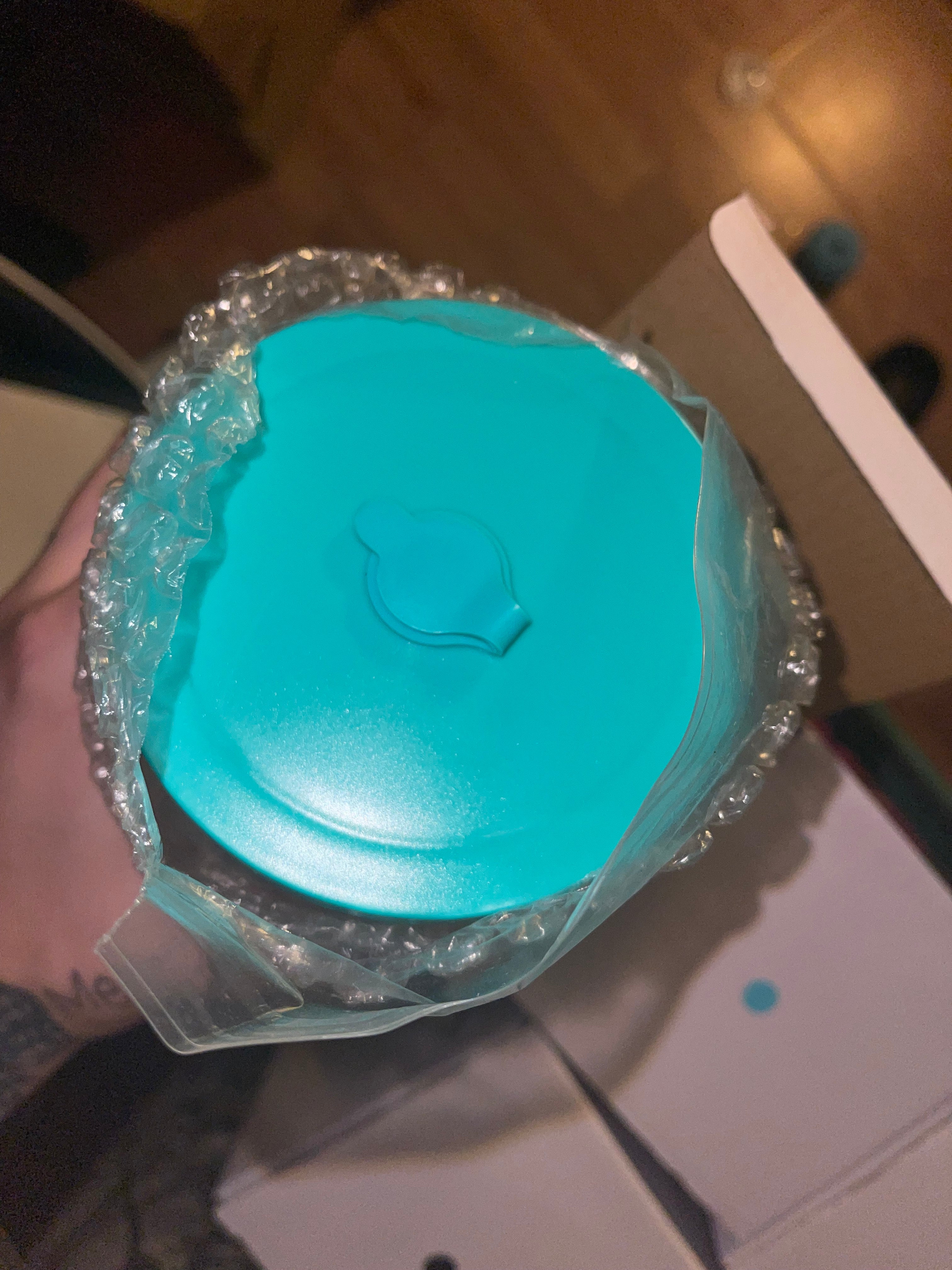24 oz spill proof cup (boba size straw)