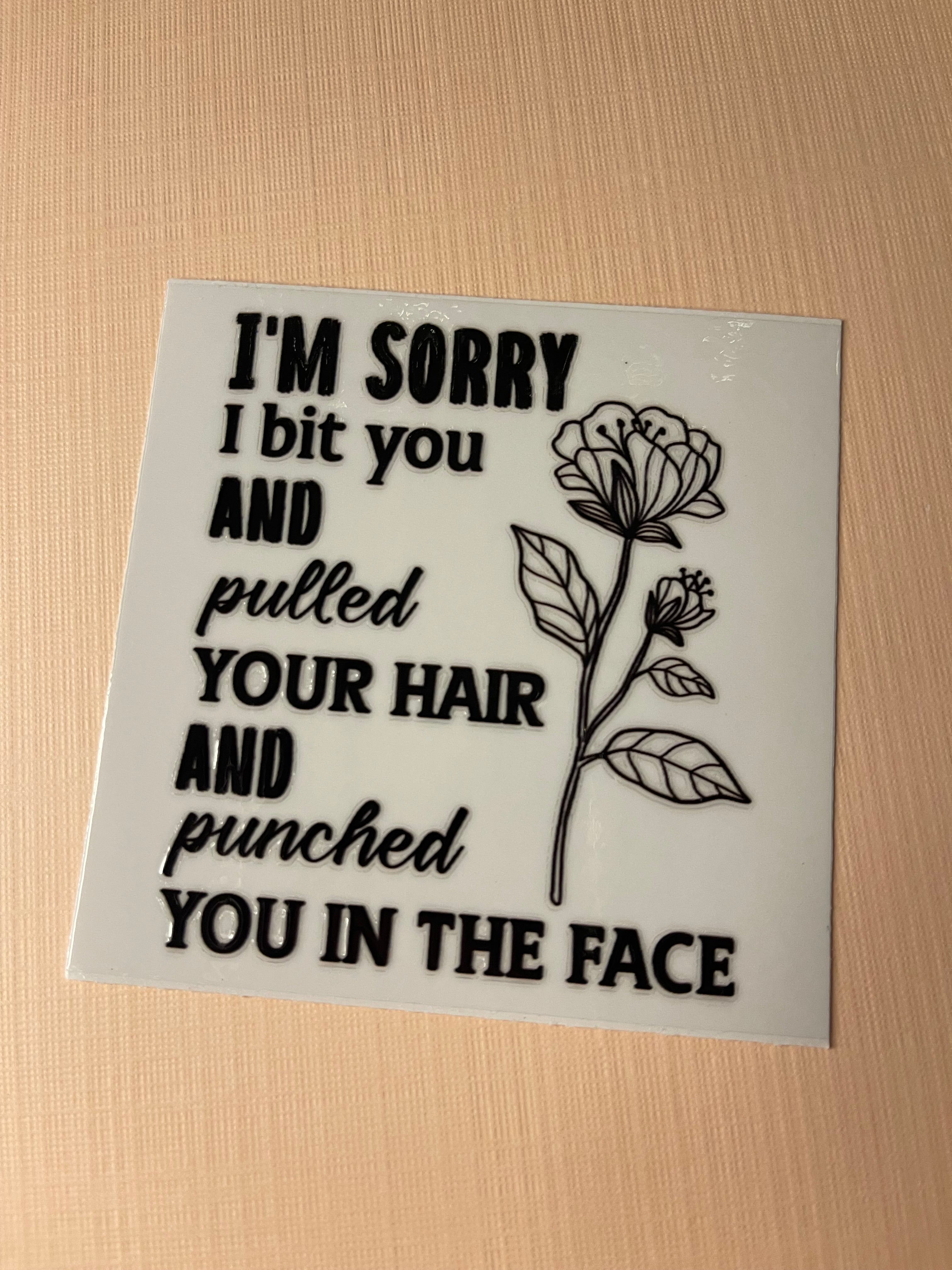 QUOTE/ AFFIRMATION decal