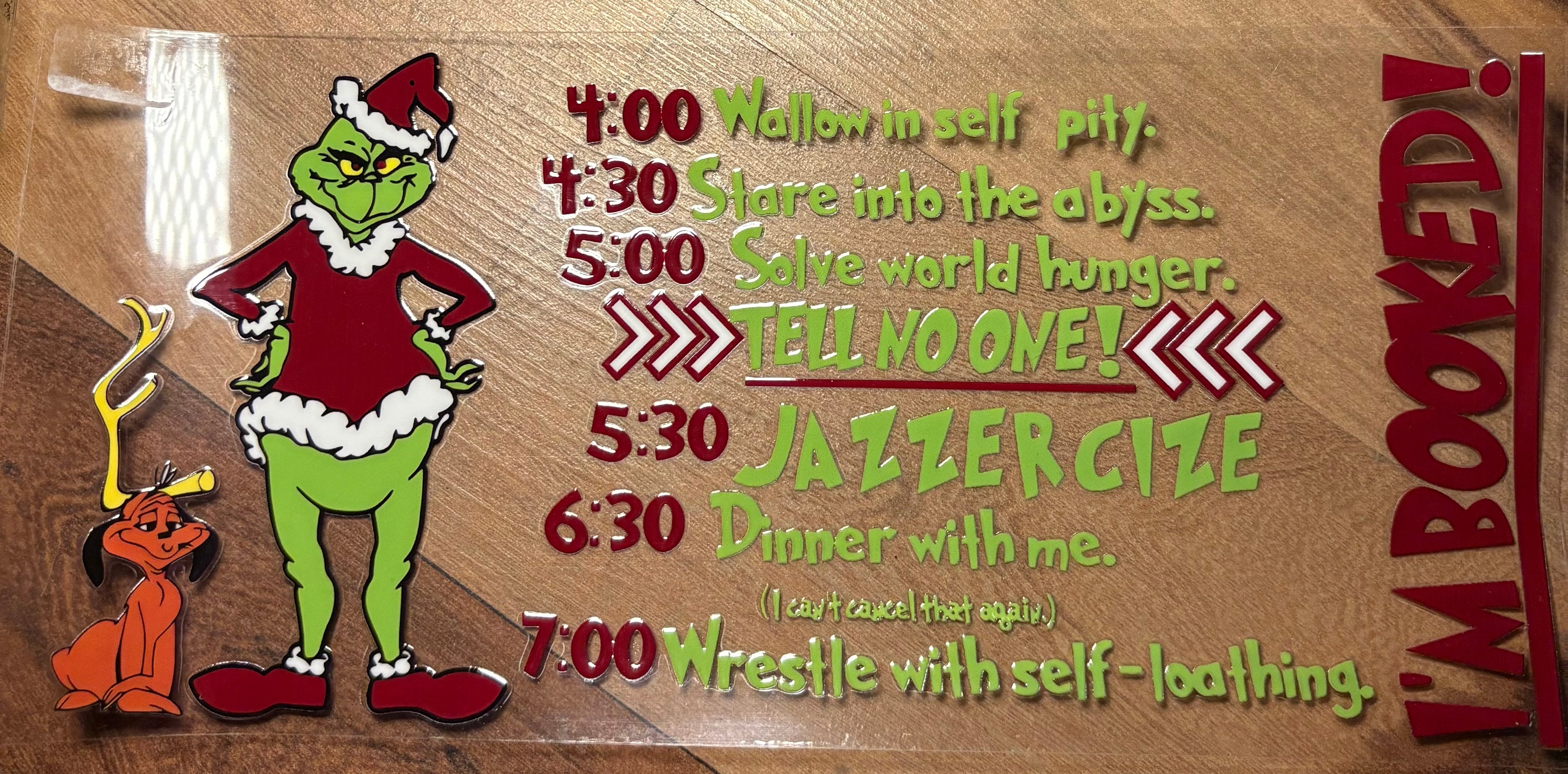 GRINCH wrap (new drop)🚨
