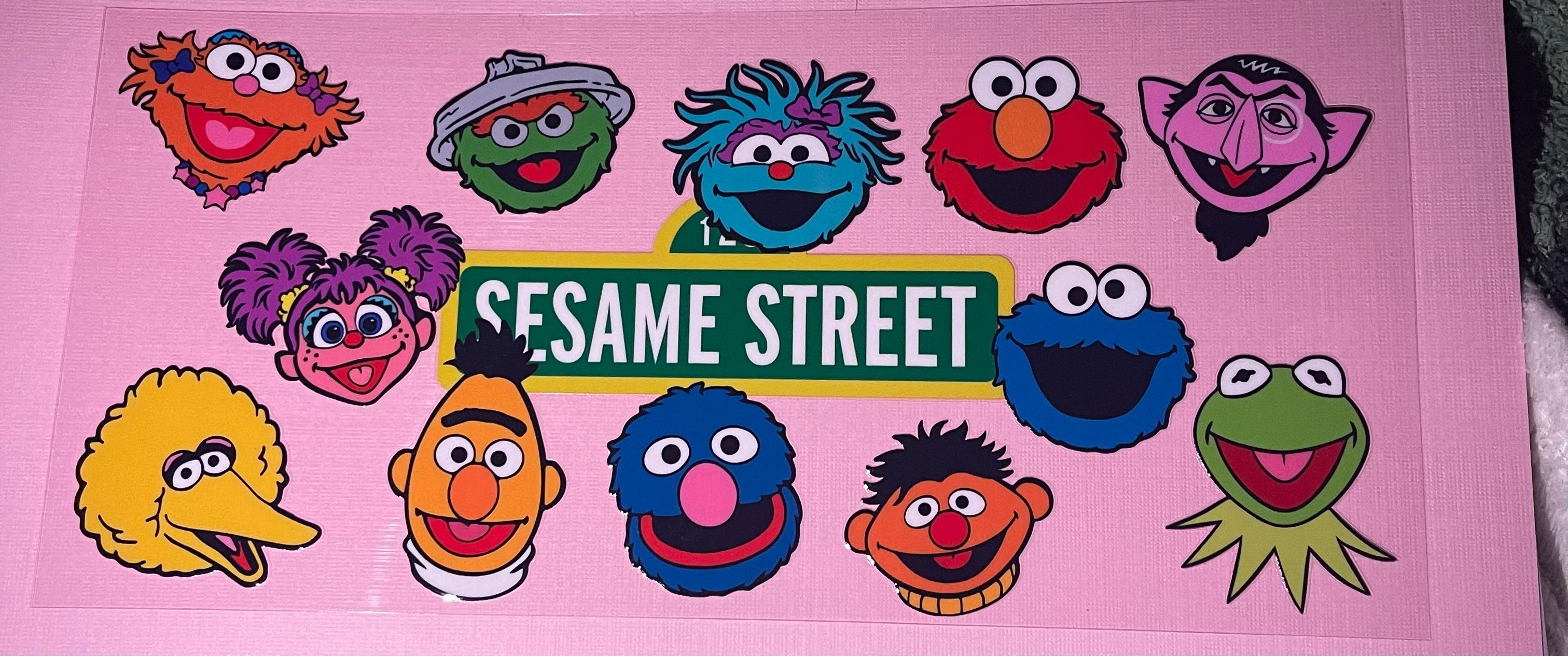 SESAME STREET decal